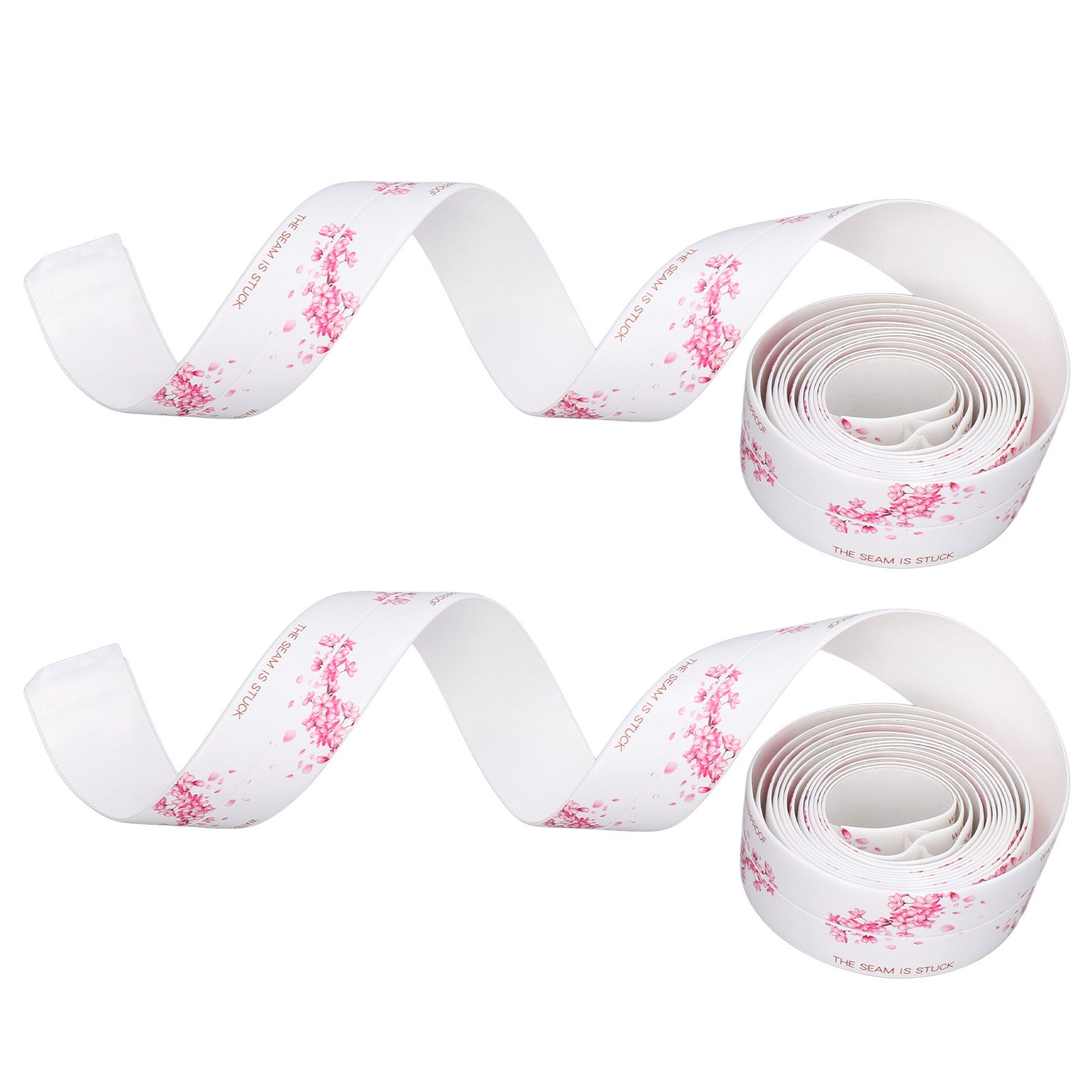 2Pcs Waterproof Tape Self Adhesive PVC Sealing Caulking Strip for Kitchen Bathroom 3.2 Meter - Image 3