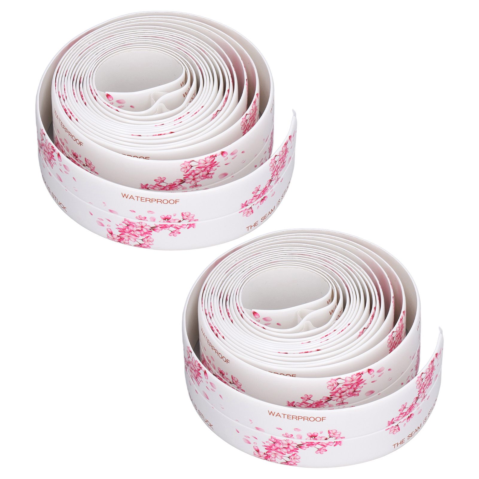 2Pcs Waterproof Tape Self Adhesive PVC Sealing Caulking Strip for Kitchen Bathroom 3.2 Meter - Image 4