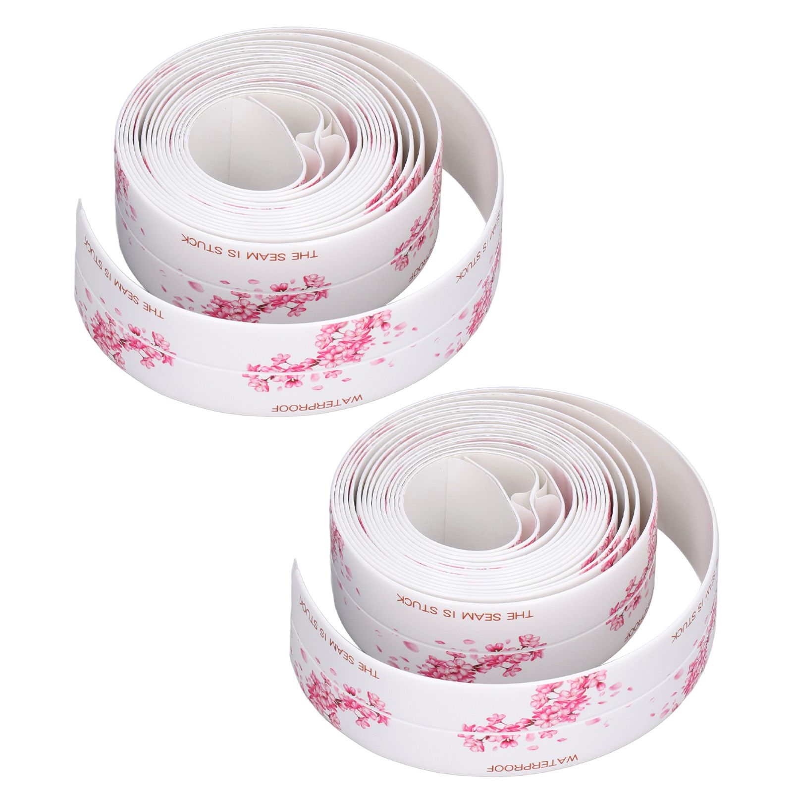 2Pcs Waterproof Tape Self Adhesive PVC Sealing Caulking Strip for Kitchen Bathroom 3.2 Meter - Image 6
