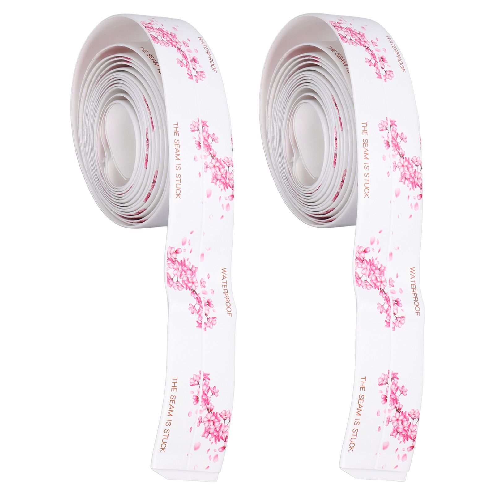 2Pcs Waterproof Tape Self Adhesive PVC Sealing Caulking Strip for Kitchen Bathroom 3.2 Meter - Image 7