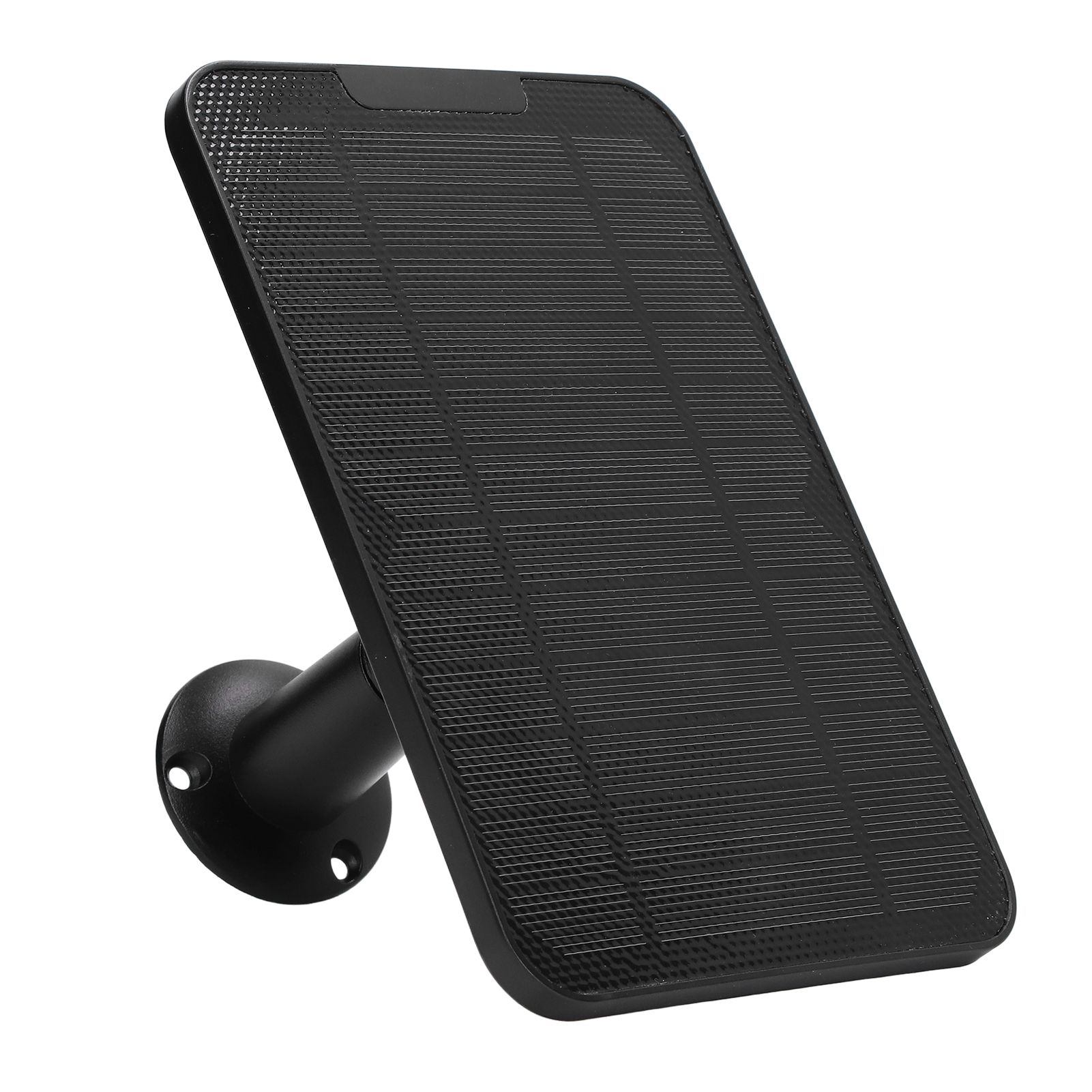 Solar Expansion Panel Weatherproof Portable Solar Power Supply with Adjustable Bracket for Security Camera 4W 6VBlack - Image 4