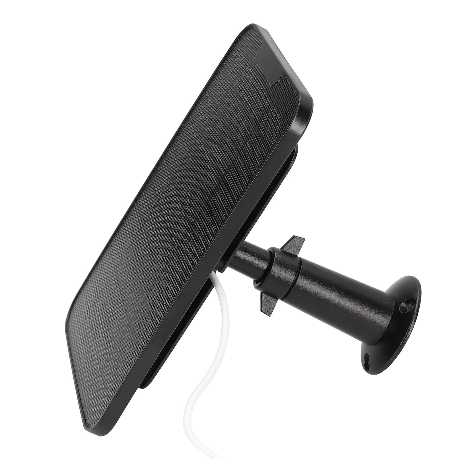 Solar Expansion Panel Weatherproof Portable Solar Power Supply with Adjustable Bracket for Security Camera 4W 6VBlack - Image 5