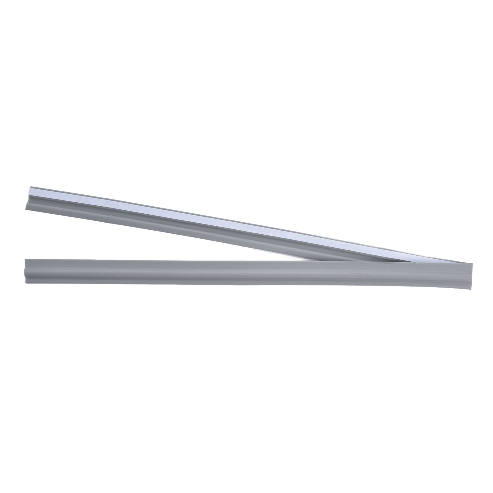 Weather Stripping Gray Elastic Durable Convenient Practical Easy Replaceable Waterproof Reliable Door Sealers - Image 1