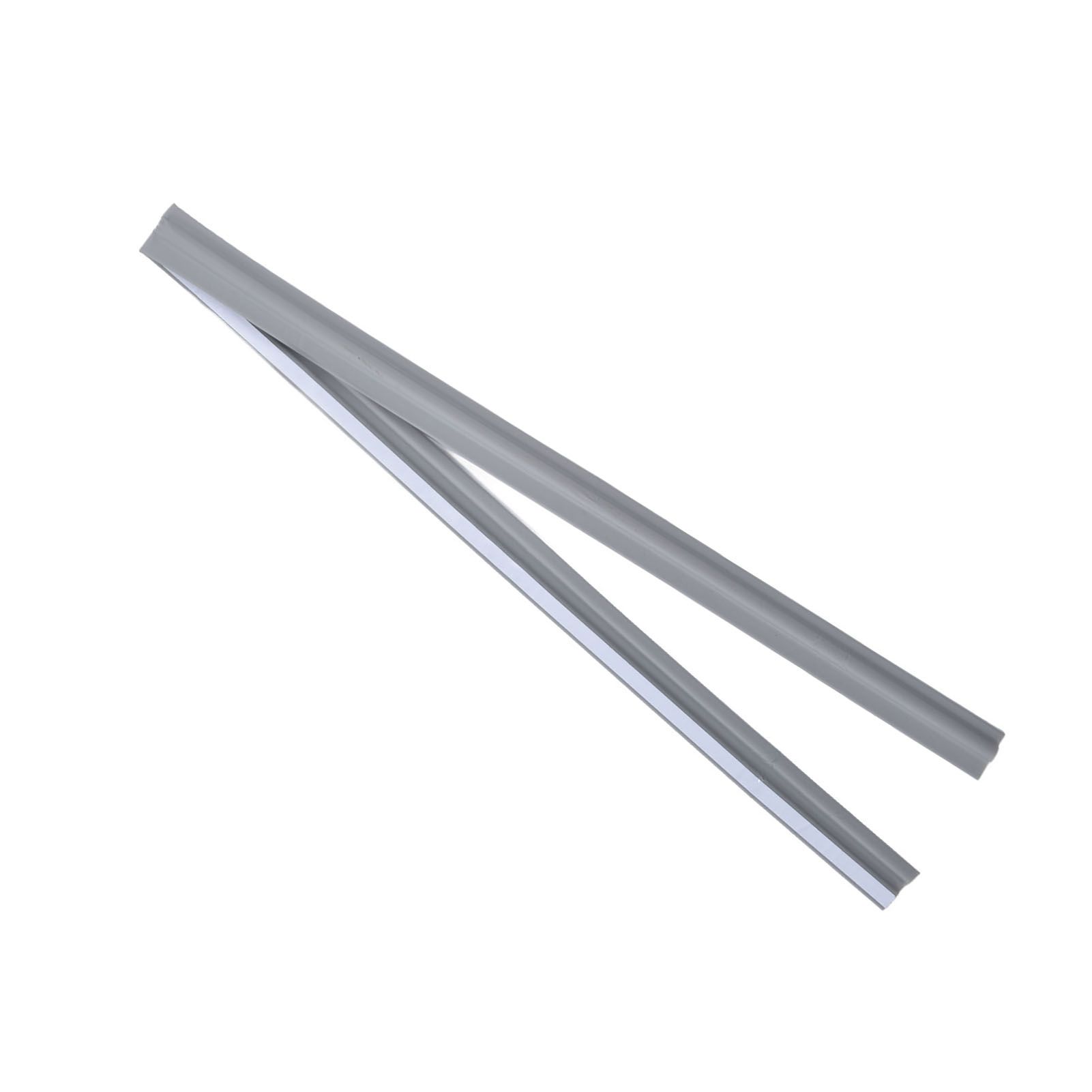 Weather Stripping Gray Elastic Durable Convenient Practical Easy Replaceable Waterproof Reliable Door Sealers - Image 5
