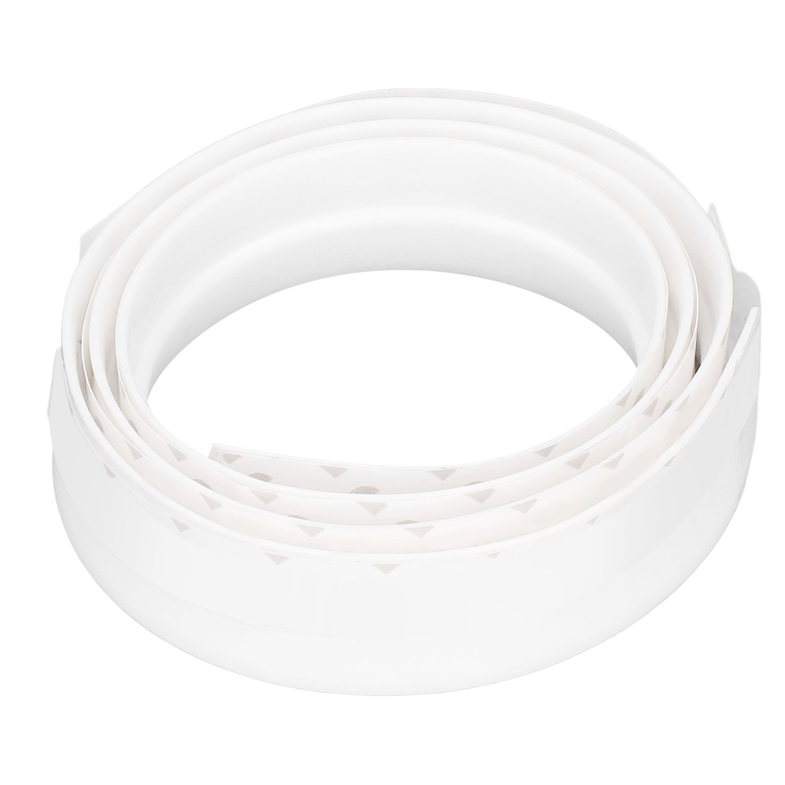 Door Soundproofing 28mm/1.1in Round Hole Silicone Protective Durable Replaceable Lightweight Sealer Strip for RoomWhite - Image 3