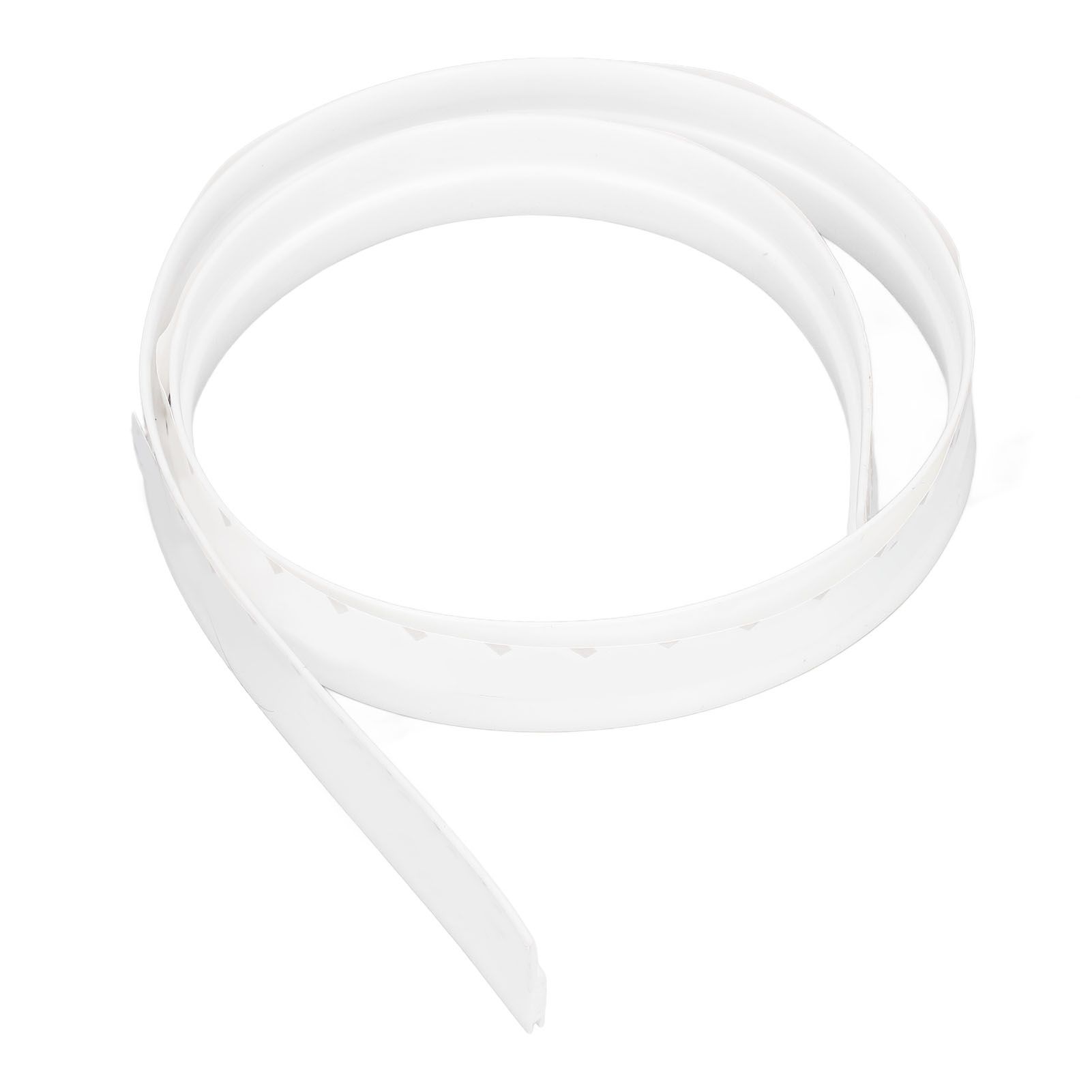 Door Soundproofing 28mm/1.1in Round Hole Silicone Protective Durable Replaceable Lightweight Sealer Strip for RoomWhite - Image 6