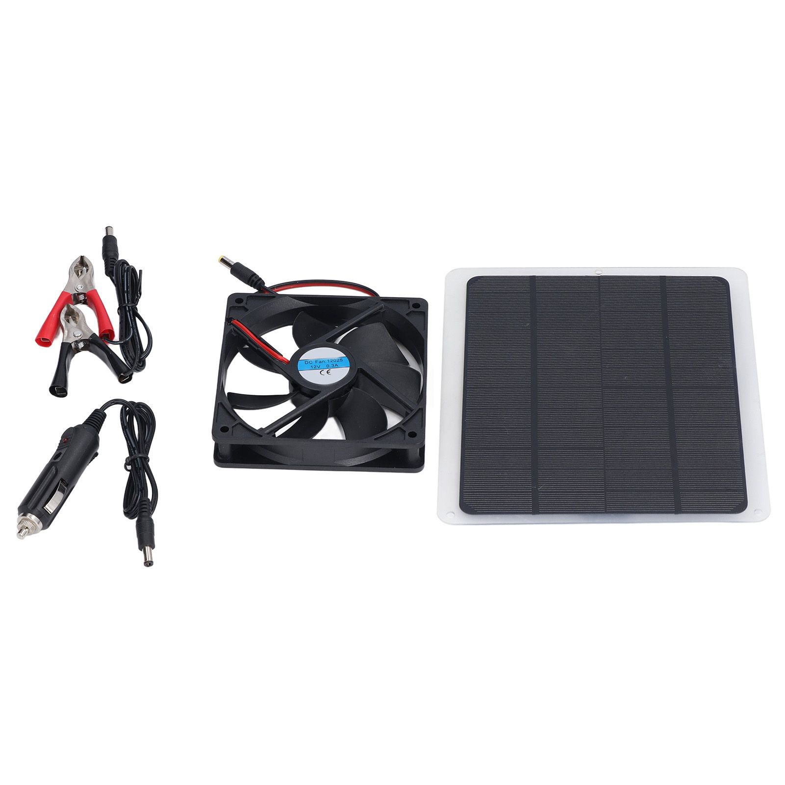 Solar Fan 10W 12V Effective Deodorization Energy Saving Portable USB Solar Exhaust Fan for Pet Houses RV Greenhouses - Image 3