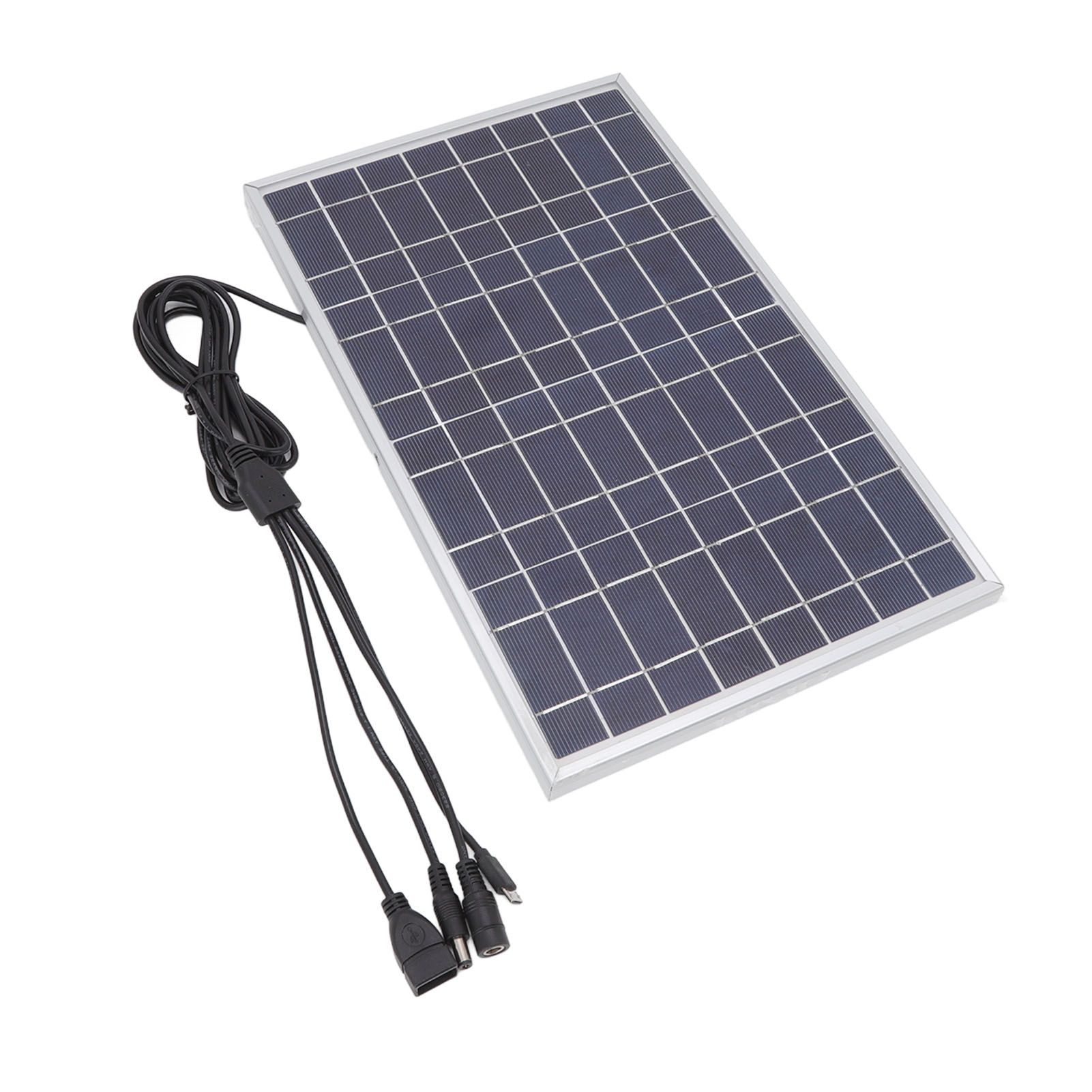 8V 15W Solar Panel High Efficiency Solar Charging Panel Outdoor Battery Charger for Household Car Boat - Image 6