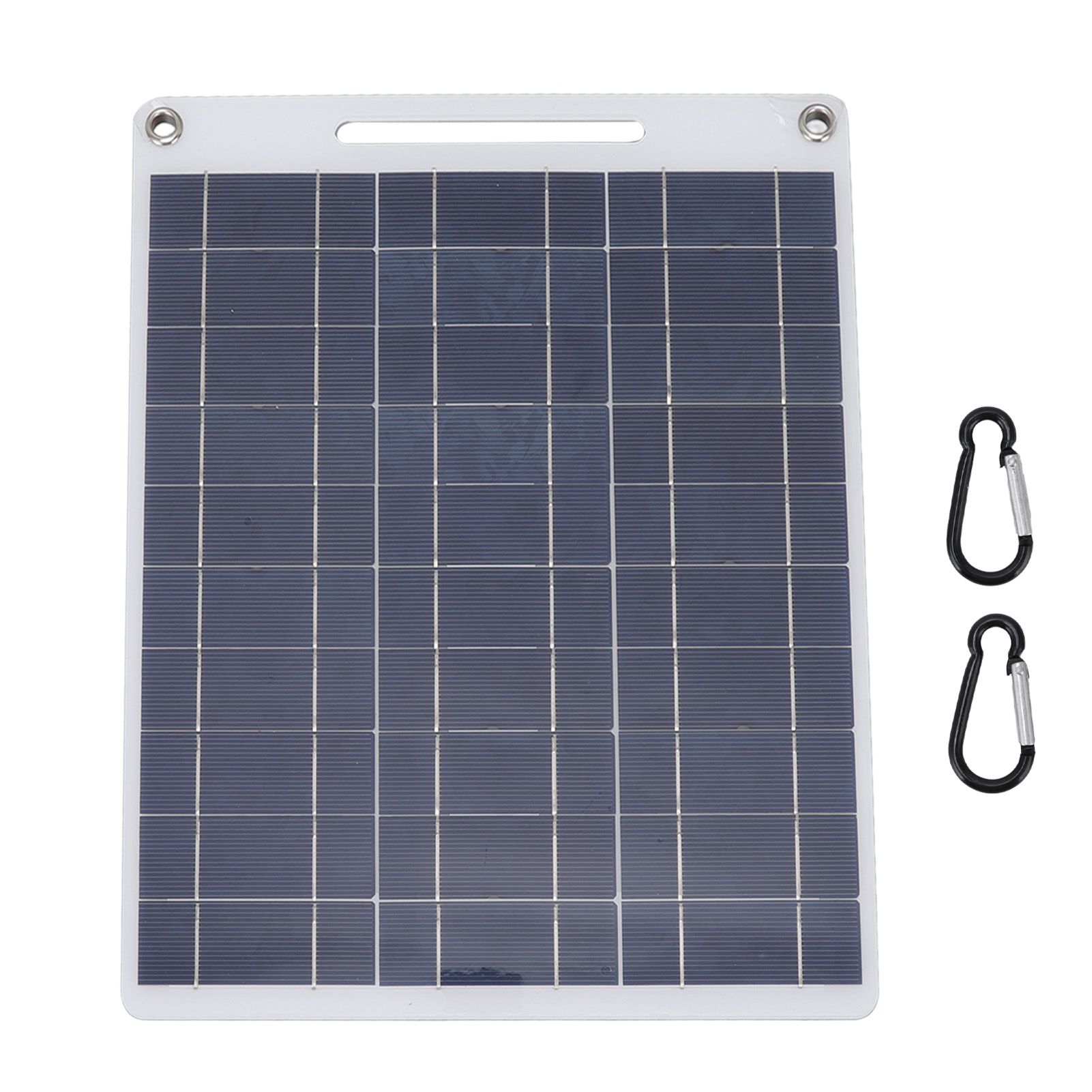 Solar Panel 13W 5V Flexible Dual USB Output Lightweight Portable Energy Saving Solar Battery Charger for Travel - Image 1