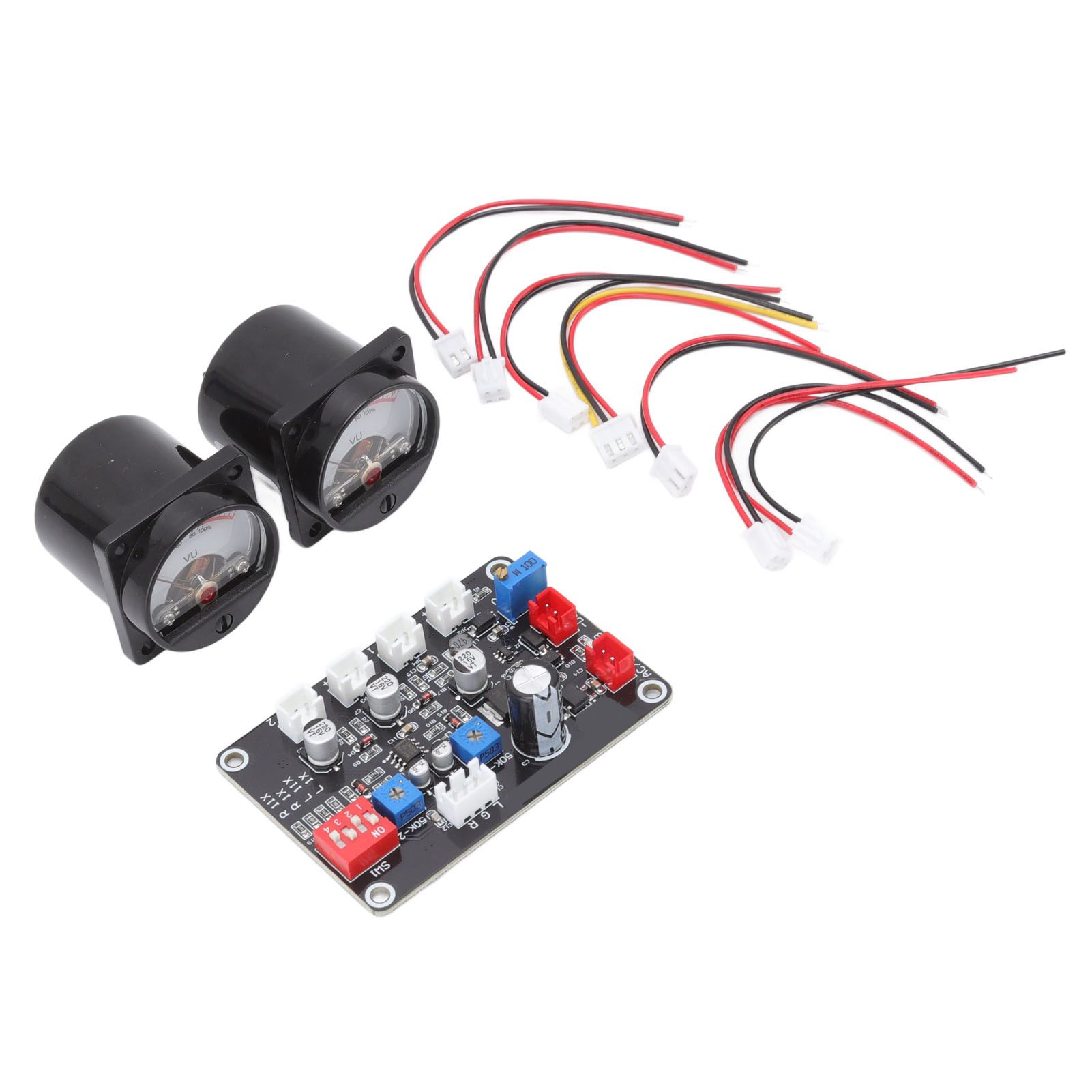 2pcs VU Level Meter Power Amplifier VU Panel Meter with Driver Board for Recording Studio 12V‑18V - Image 5