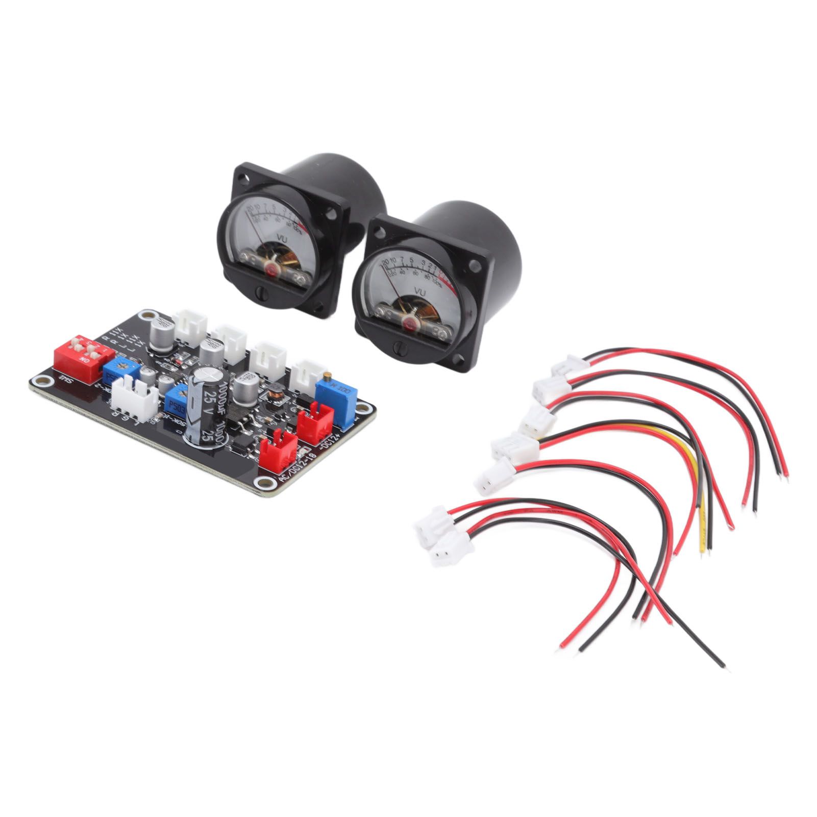 2pcs VU Level Meter Power Amplifier VU Panel Meter with Driver Board for Recording Studio 12V‑18V - Image 6