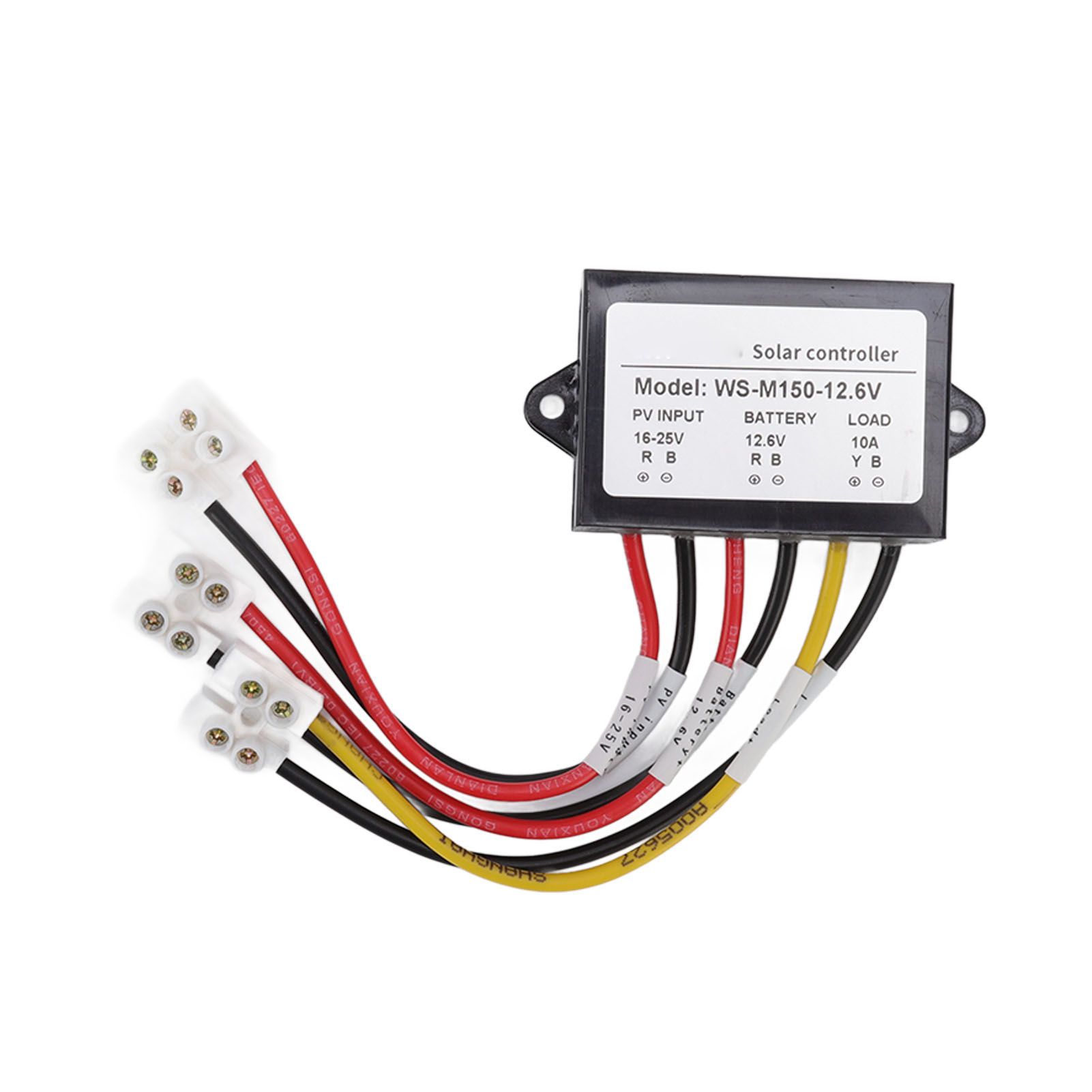 MPPT Solar Controller 150W 10 12V Anti Backflow 24 Hours Load Output Solar Charge Controller for Light E Bike Panel WS M150 12.6V Normally Open - Image 1