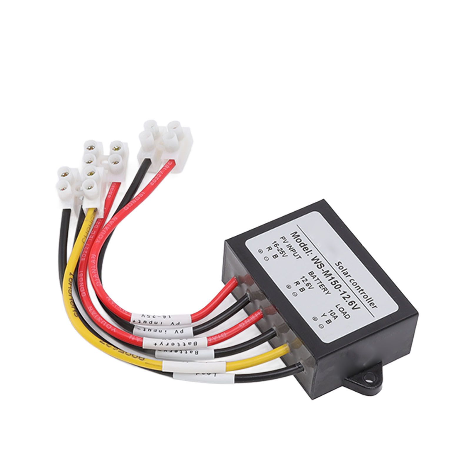 MPPT Solar Controller 150W 10 12V Anti Backflow 24 Hours Load Output Solar Charge Controller for Light E Bike Panel WS M150 12.6V Normally Open - Image 3