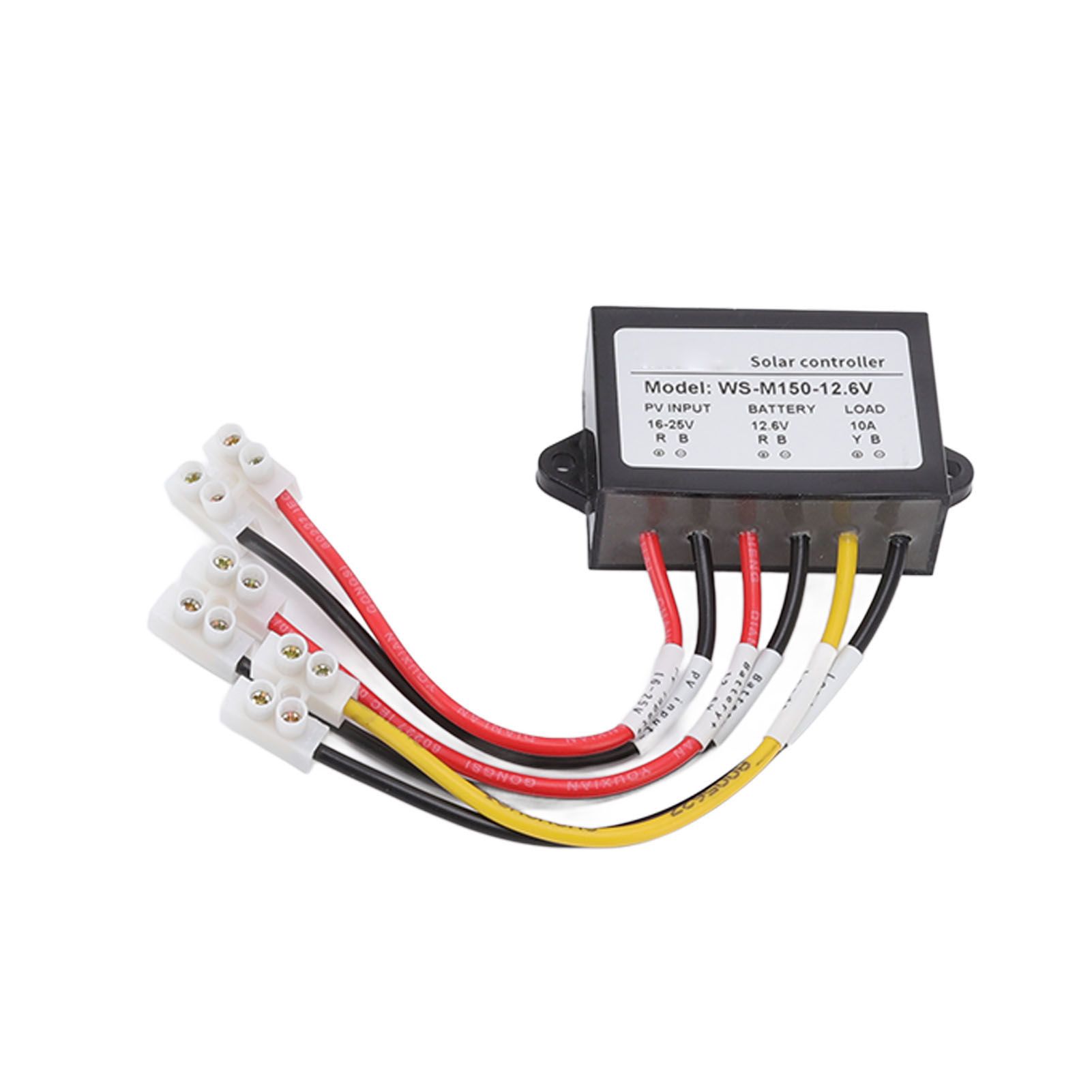 MPPT Solar Controller 150W 10 12V Anti Backflow 24 Hours Load Output Solar Charge Controller for Light E Bike Panel WS M150 12.6V Normally Open - Image 6