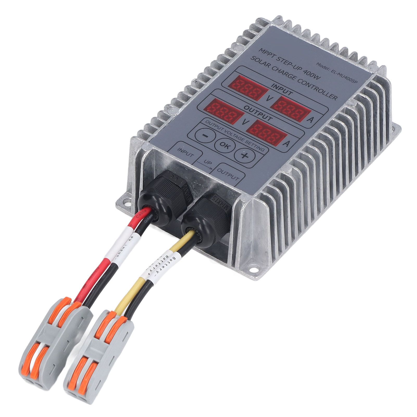 Solar Battery Charge Controller Boost MPPT Voltage Adjustable Waterproof with Display 24‑85V 400W - Image 2