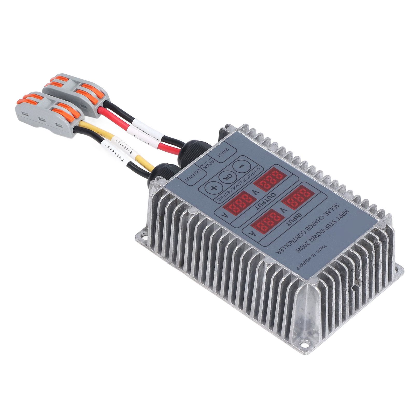 Solar Charge Controller MPPT Buck Charging 10‑30V Adjustable Control for Battery 200W - Image 2