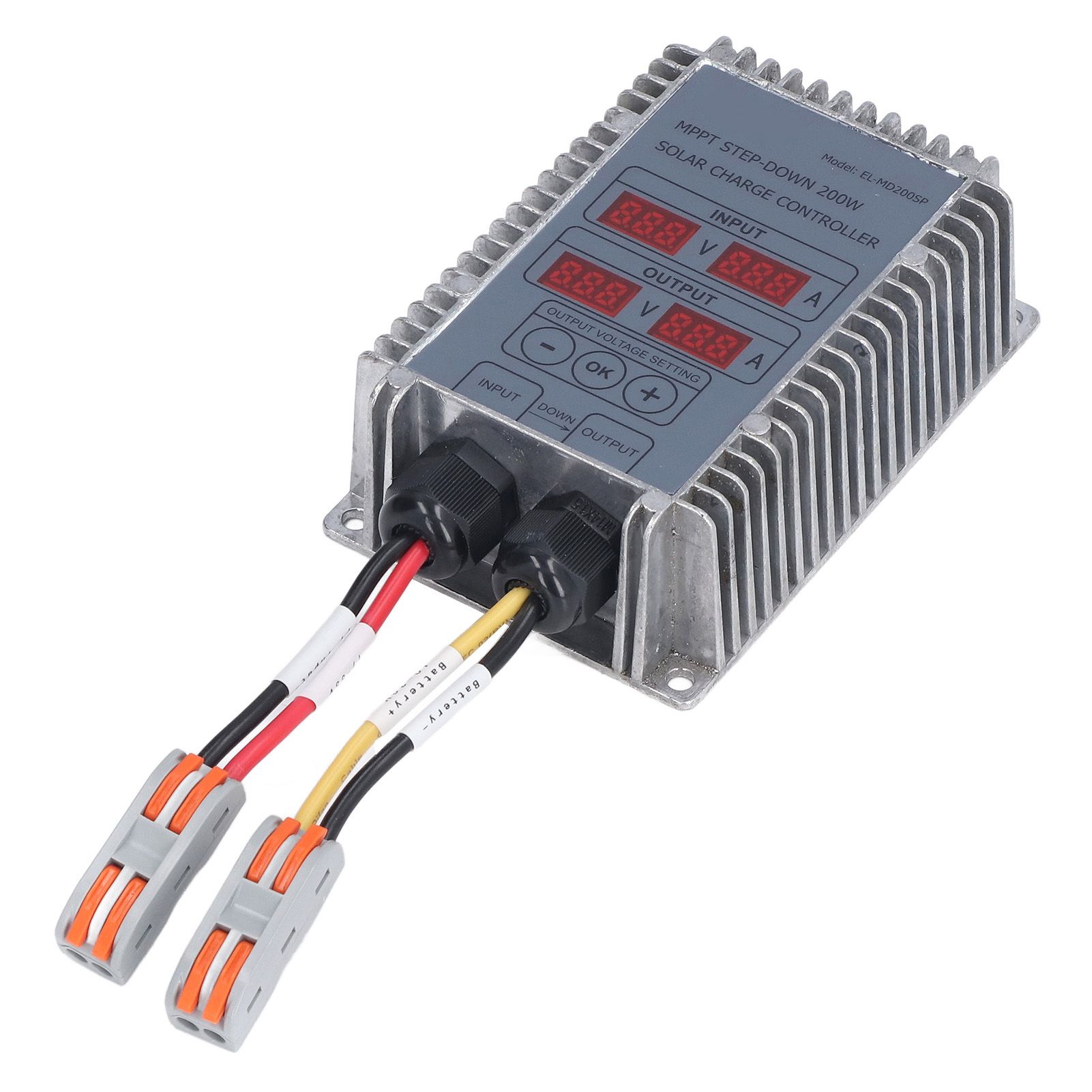 Solar Charge Controller MPPT Buck Charging 10‑30V Adjustable Control for Battery 200W - Image 3