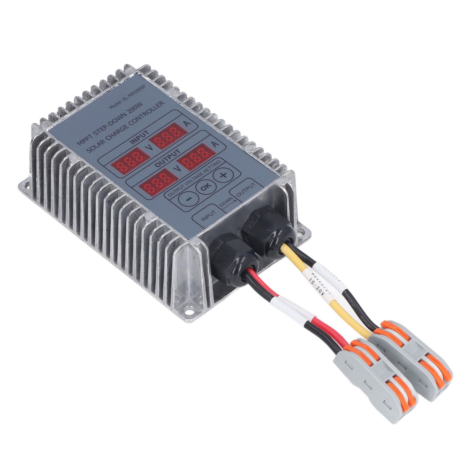 Solar Charge Controller MPPT Buck Charging 10‑30V Adjustable Control for Battery 200W - Image 4