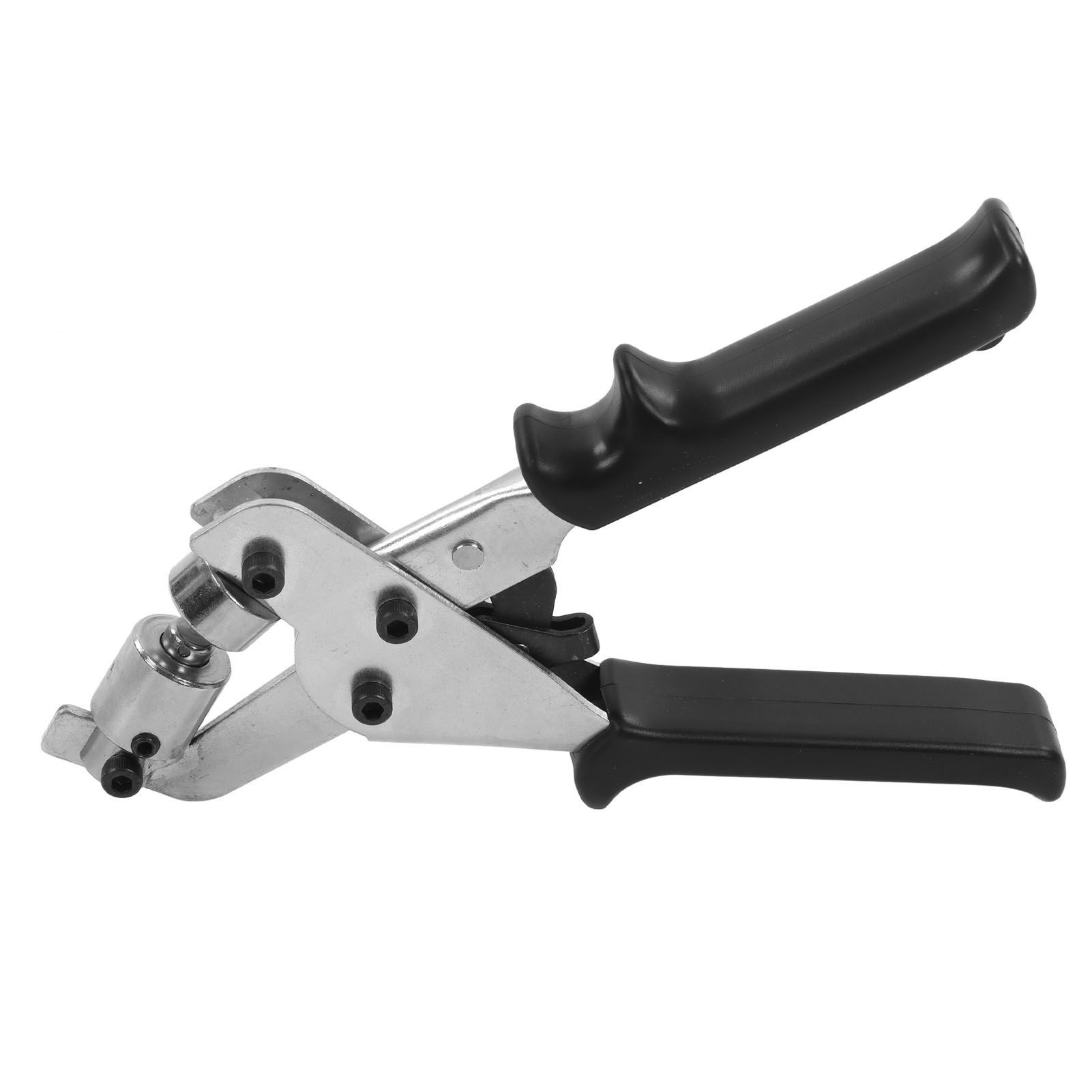 Punch Plier Belt Leather Manual Portable Hole Puncher Kit with Eyelet Buckles for Tent Awning - Image 5