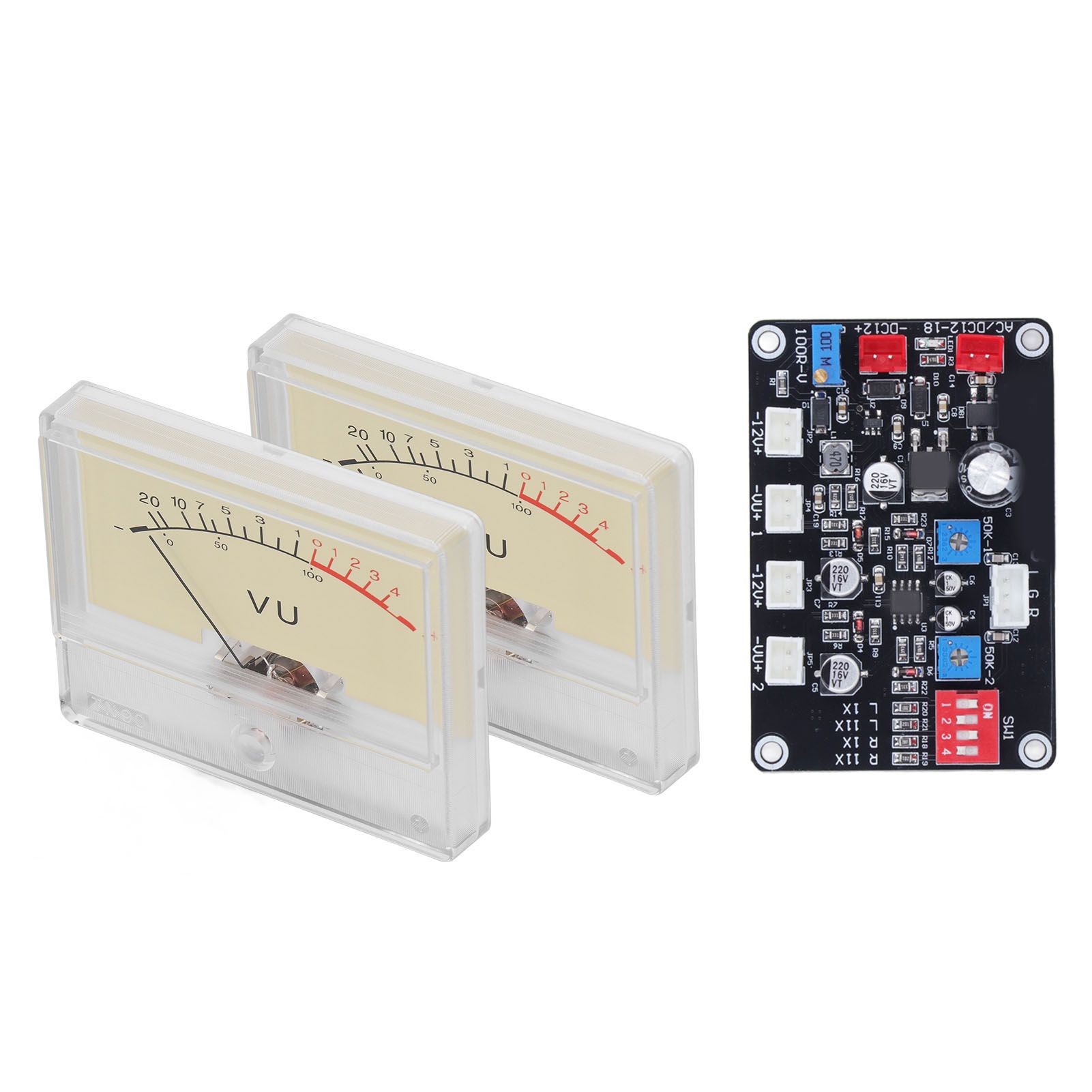 High Accuracy Power Amplifier VU Meter Preamplifier Audio Level Meter with Driver Board - Image 6