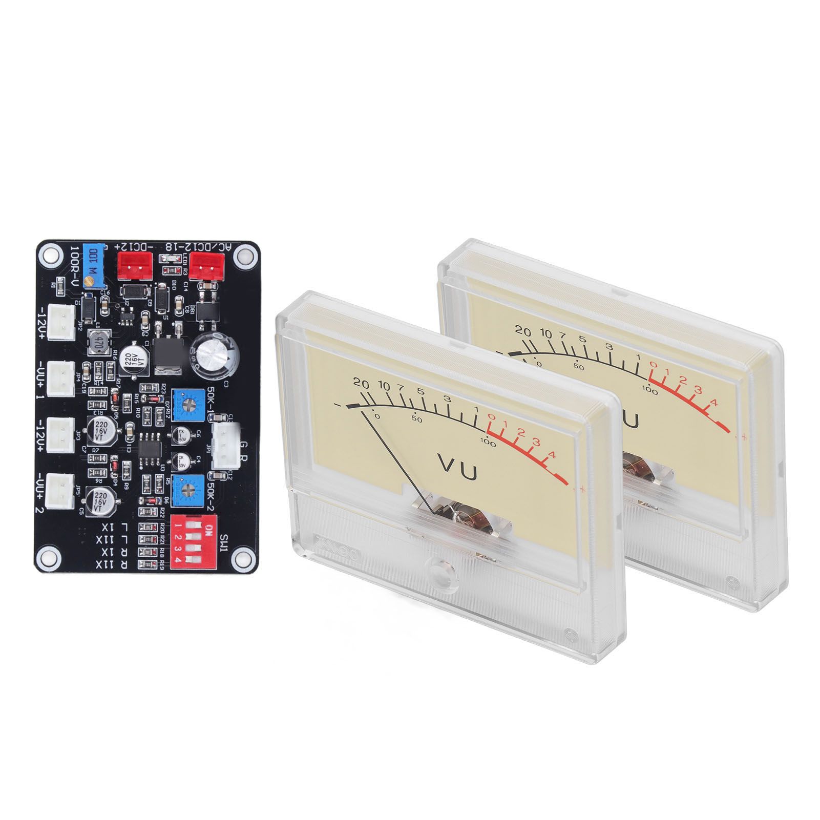 High Accuracy Power Amplifier VU Meter Preamplifier Audio Level Meter with Driver Board - Image 7