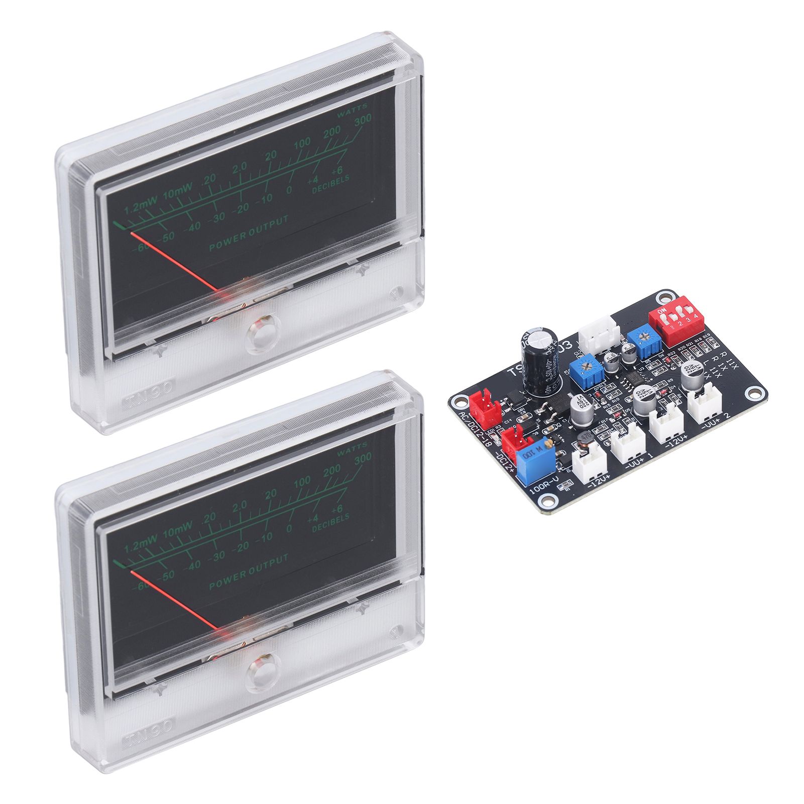 VU Meter Driver Board High Precise Adjustment Power Amplifier DB Meter with Backlit for DIY - Image 4