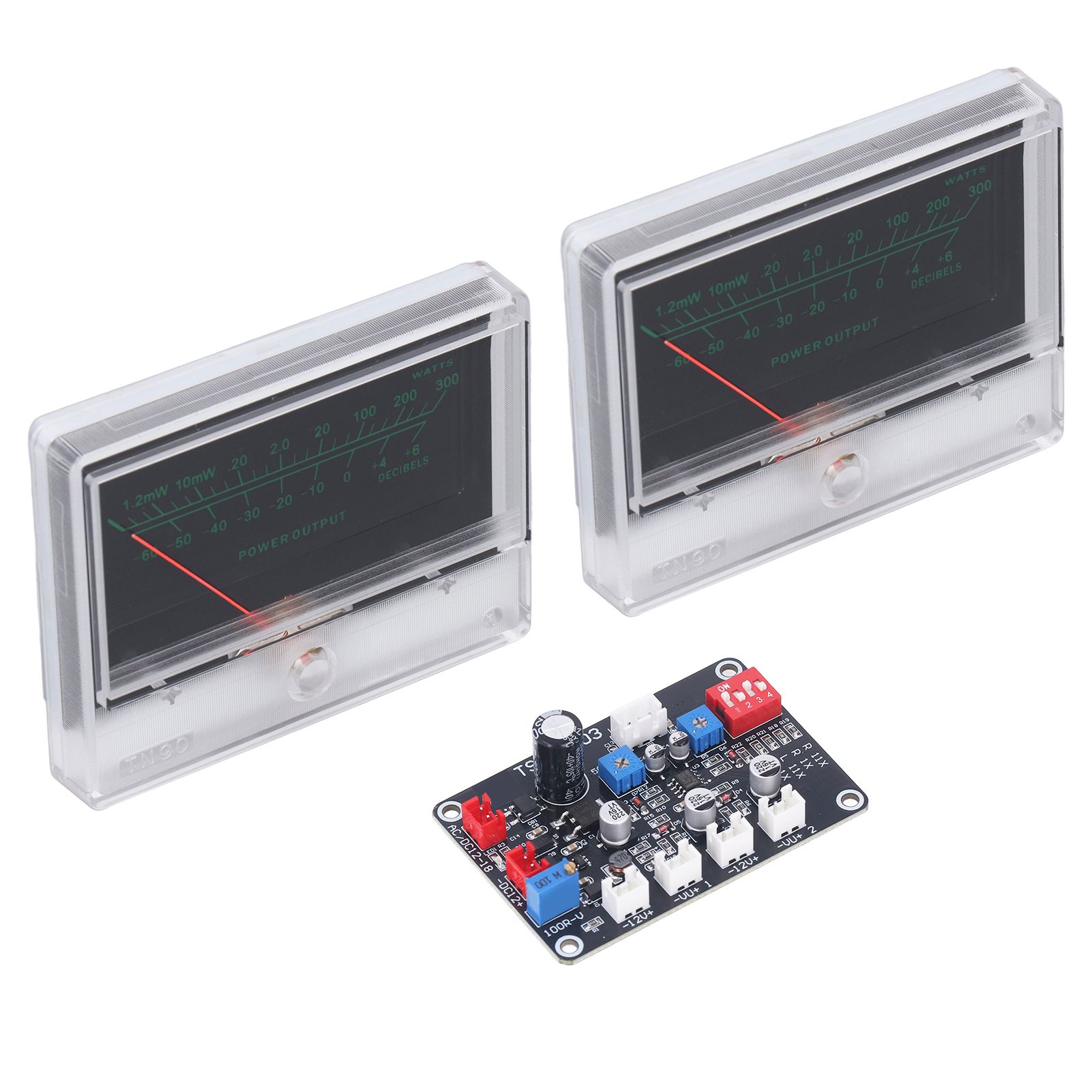 VU Meter Driver Board High Precise Adjustment Power Amplifier DB Meter with Backlit for DIY - Image 5