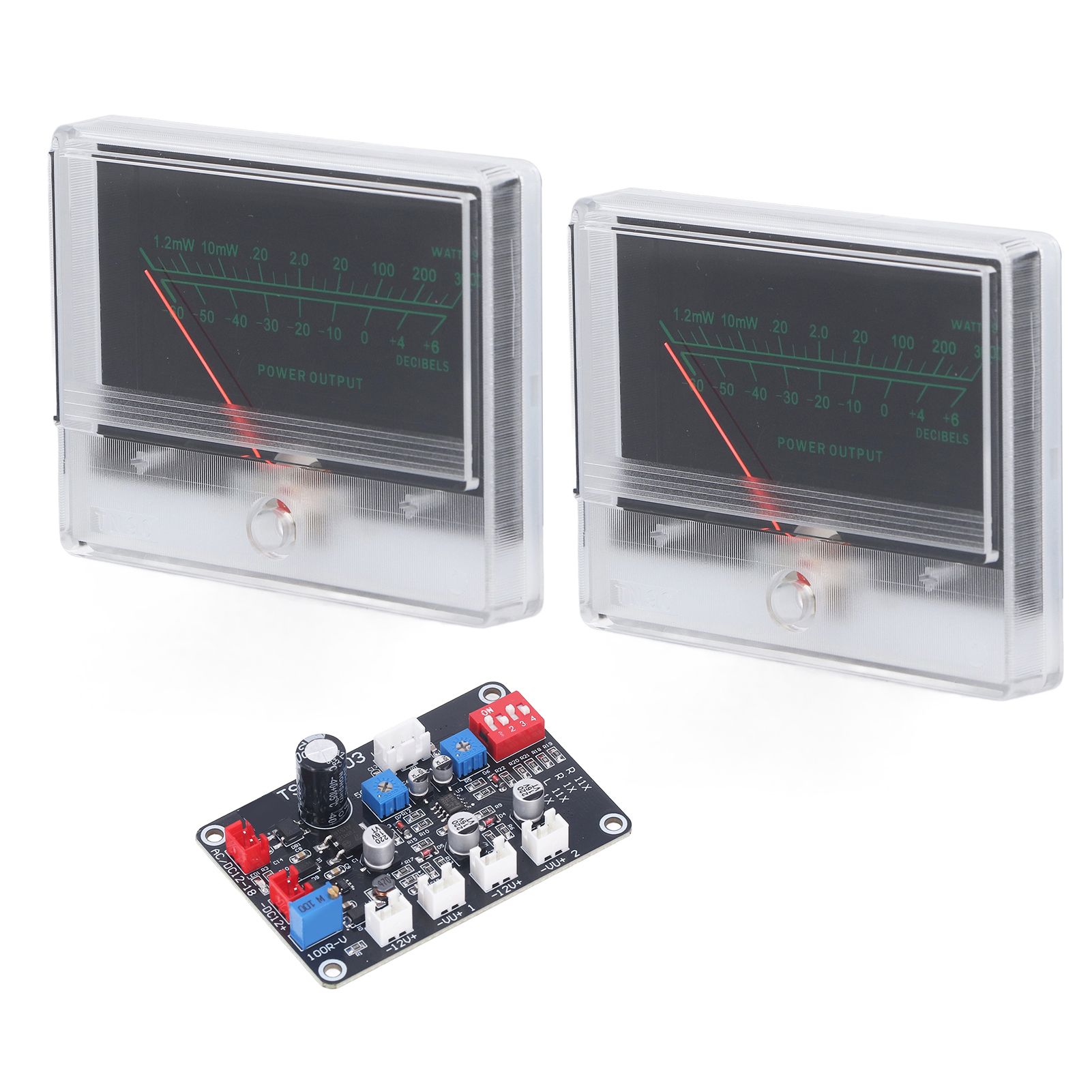 VU Meter Driver Board High Precise Adjustment Power Amplifier DB Meter with Backlit for DIY - Image 6