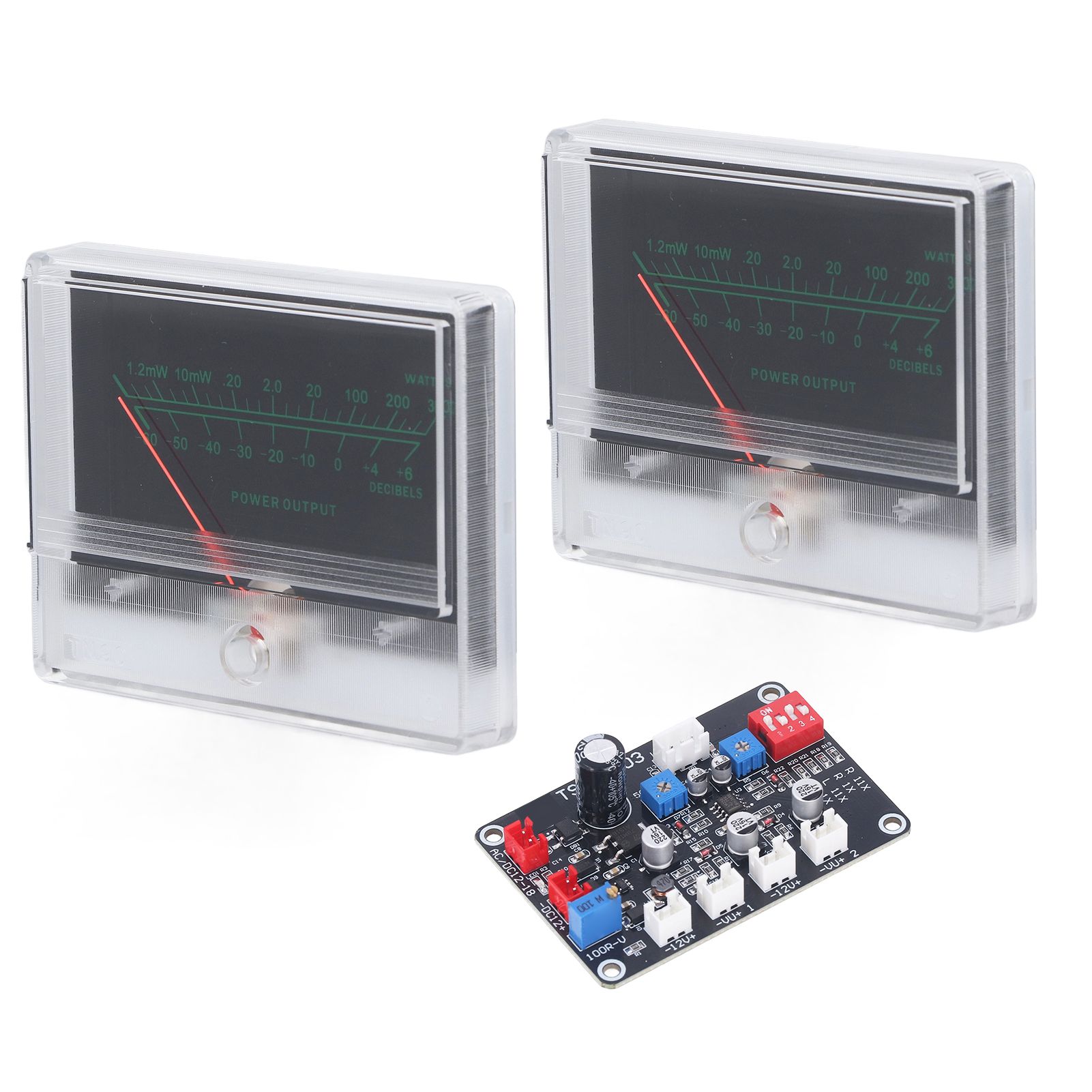 VU Meter Driver Board High Precise Adjustment Power Amplifier DB Meter with Backlit for DIY - Image 7