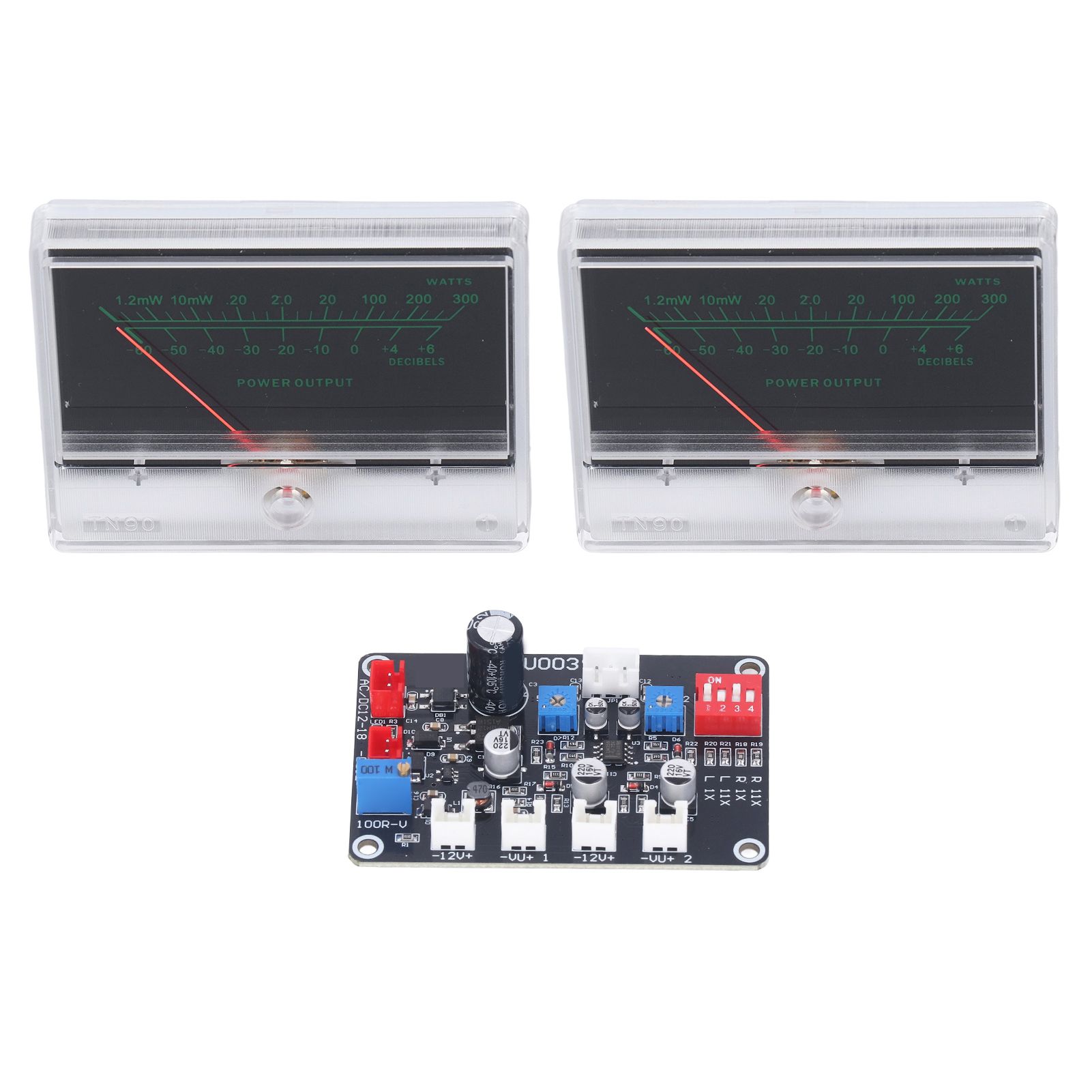 VU Meter Driver Board High Precise Adjustment Power Amplifier DB Meter with Backlit for DIY - Image 8