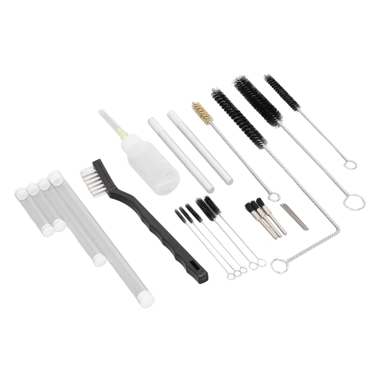 Spray Cleaning Tool Spray Repair Tools Airbrush Cleaning Kit with Lubrication Bottle Cleaning Brush Spare Needle Accessories - Image 2