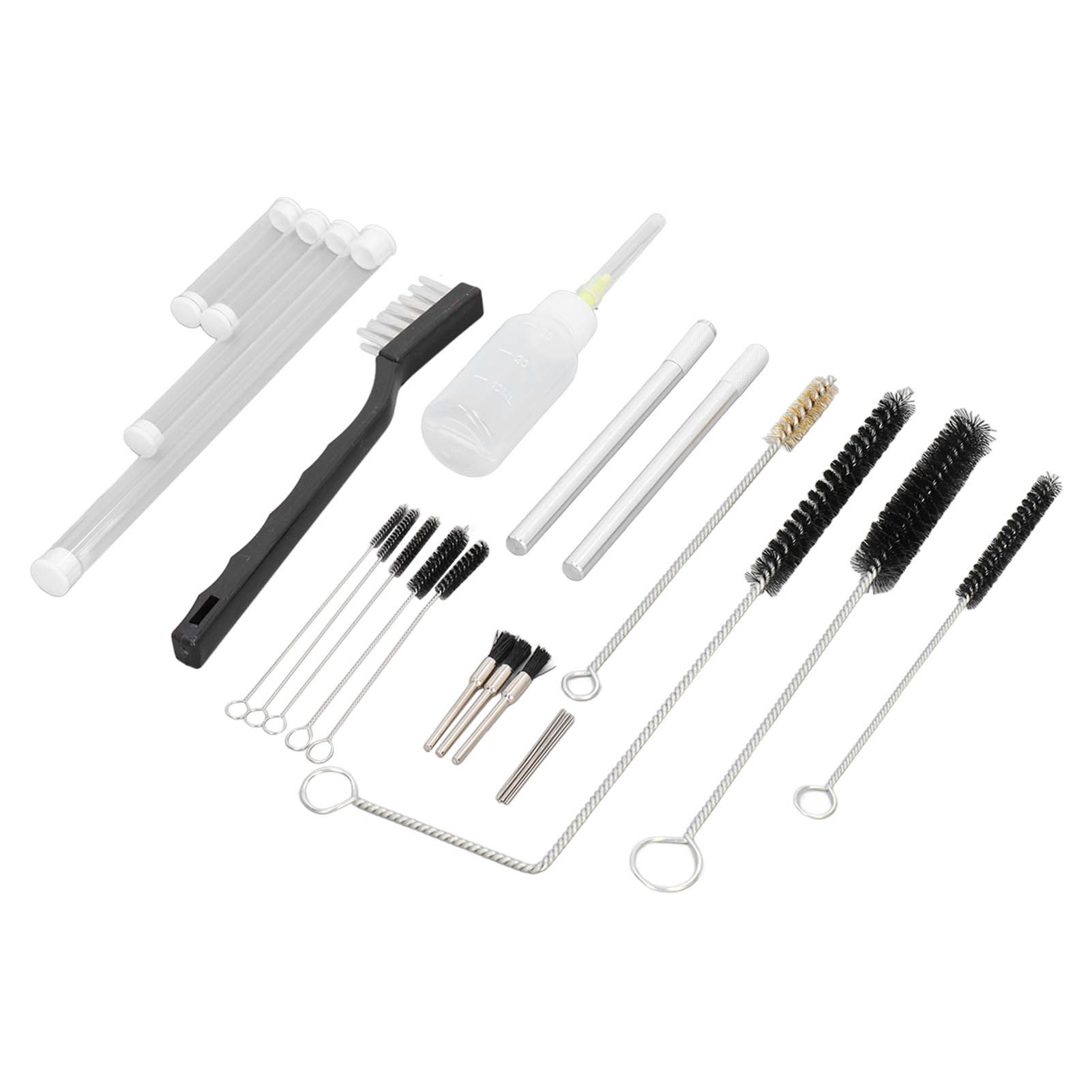 Spray Cleaning Tool Spray Repair Tools Airbrush Cleaning Kit with Lubrication Bottle Cleaning Brush Spare Needle Accessories - Image 3