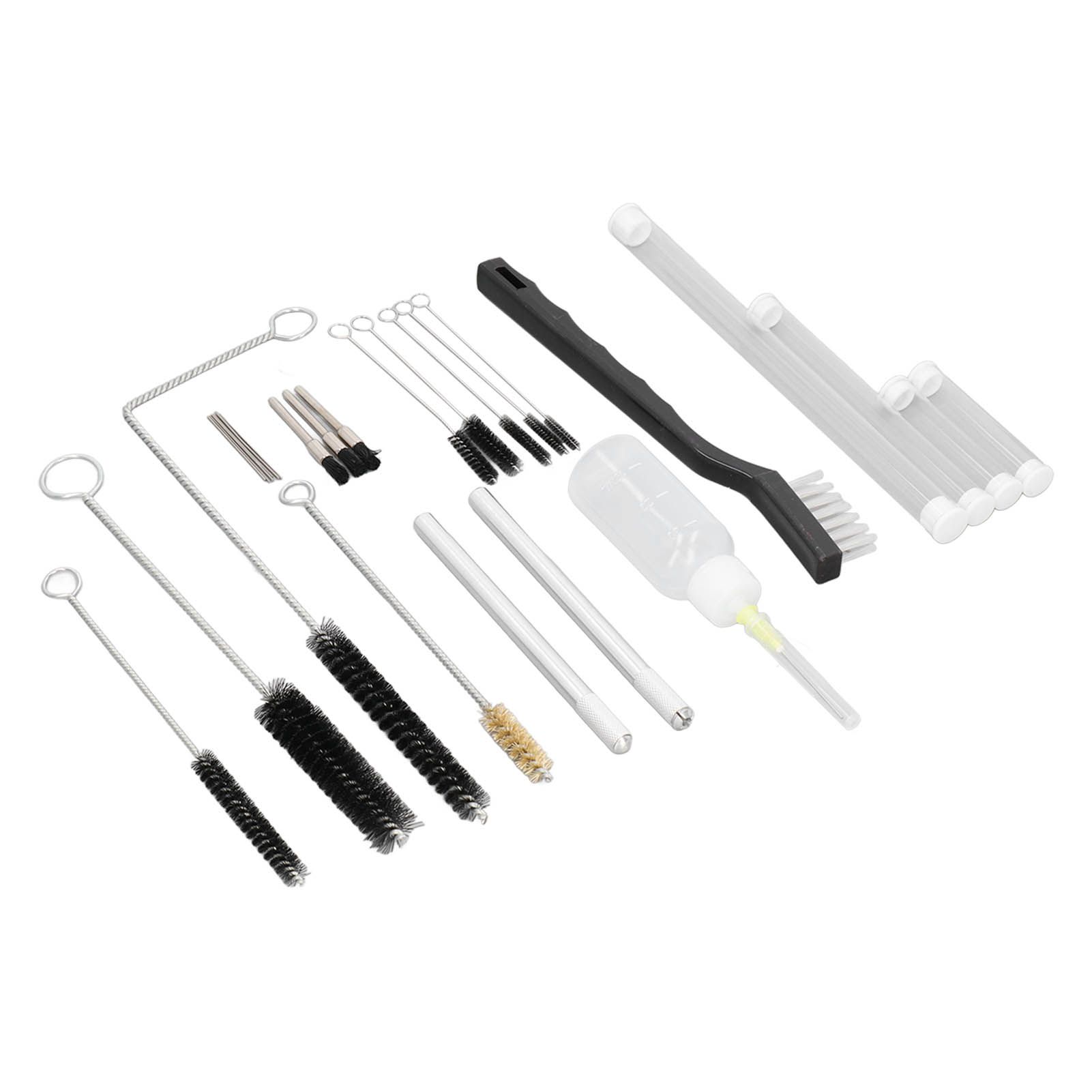 Spray Cleaning Tool Spray Repair Tools Airbrush Cleaning Kit with Lubrication Bottle Cleaning Brush Spare Needle Accessories - Image 4