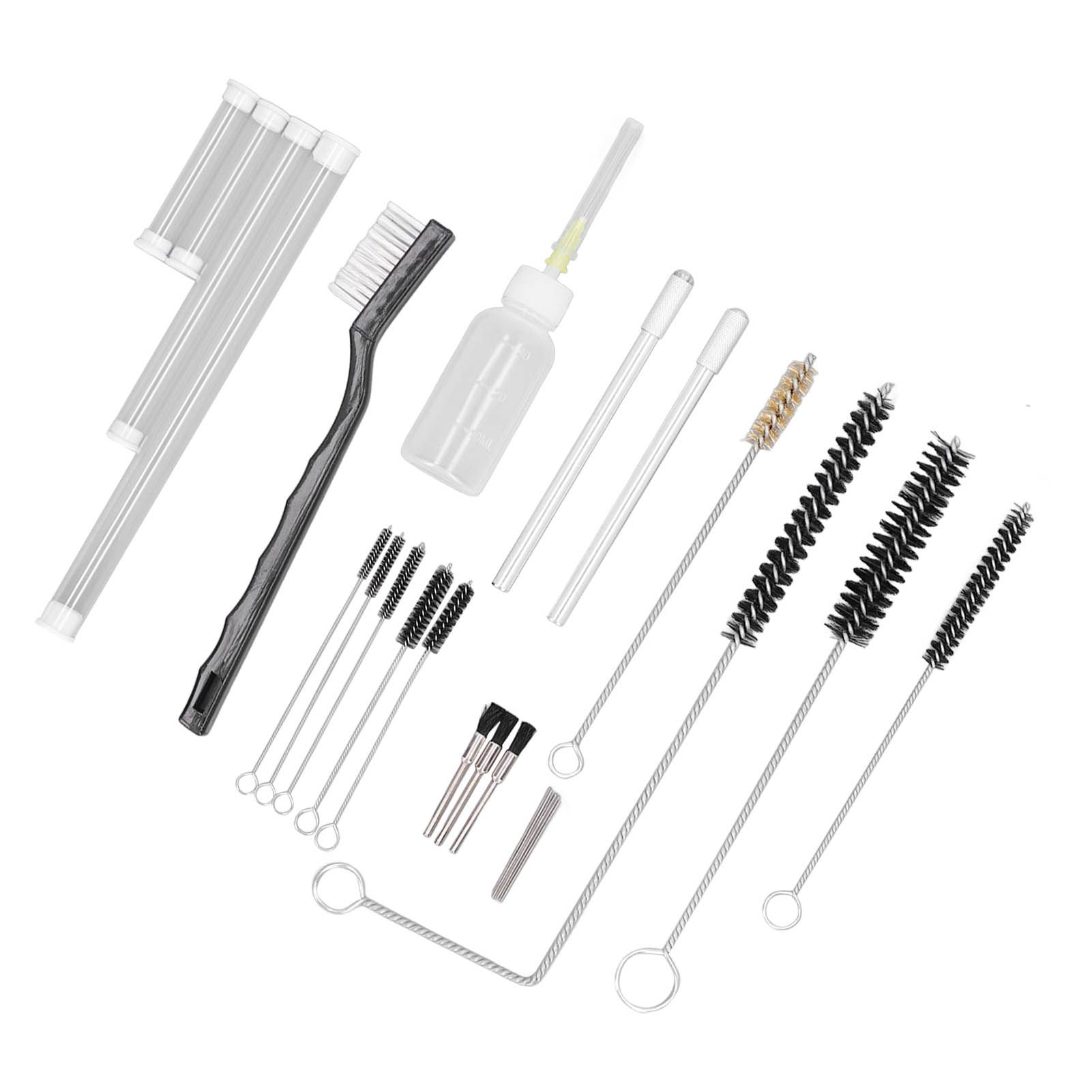 Spray Cleaning Tool Spray Repair Tools Airbrush Cleaning Kit with Lubrication Bottle Cleaning Brush Spare Needle Accessories - Image 7