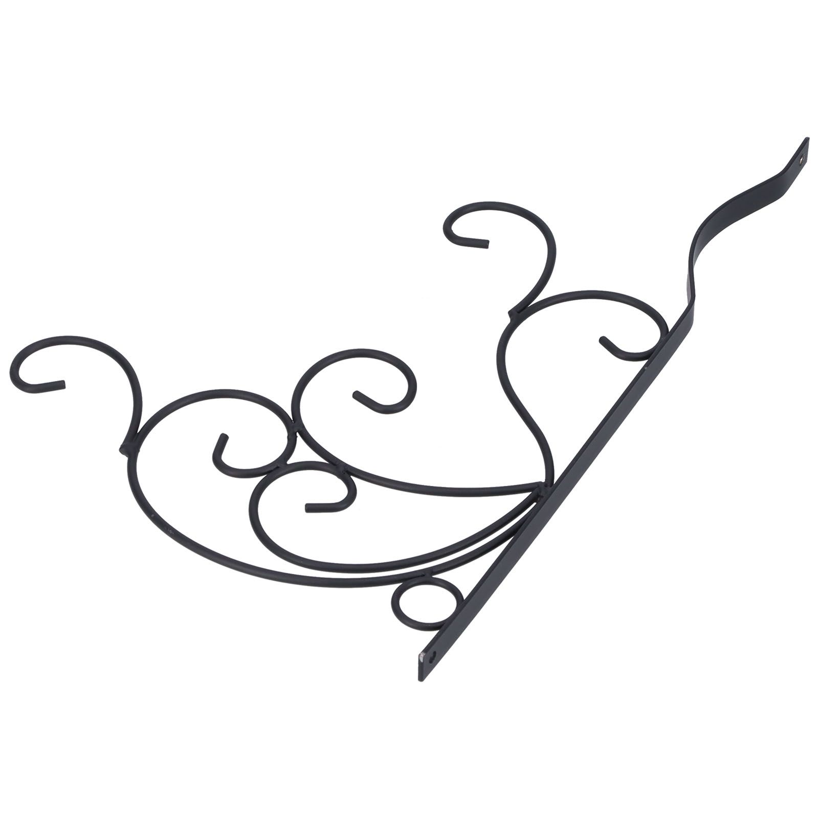 Hanging Plants Bracket Wall Mounted Iron Decorative Planter Hook Hanger with Screws for Living Room Balcony - Image 6
