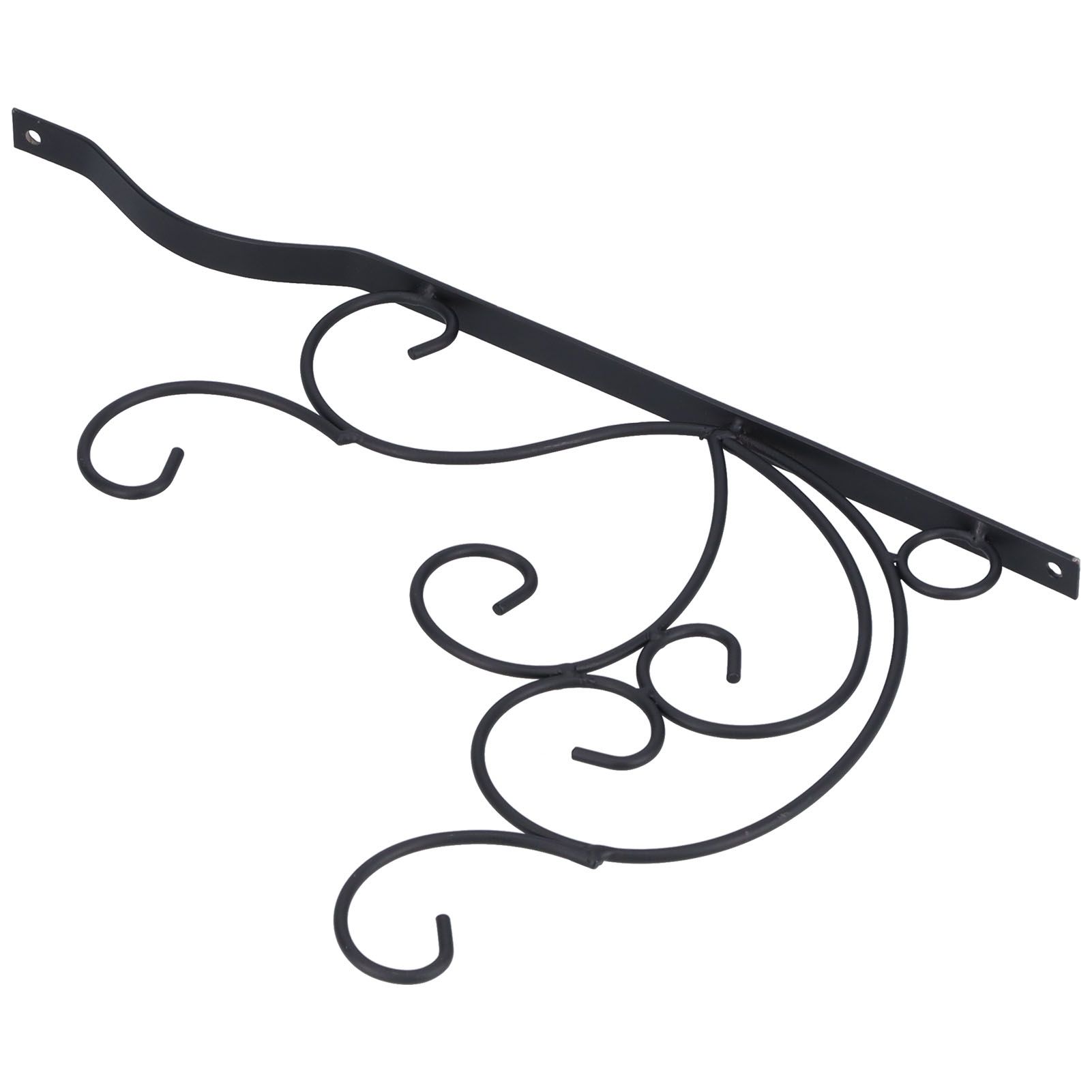 Hanging Plants Bracket Wall Mounted Iron Decorative Planter Hook Hanger with Screws for Living Room Balcony - Image 7