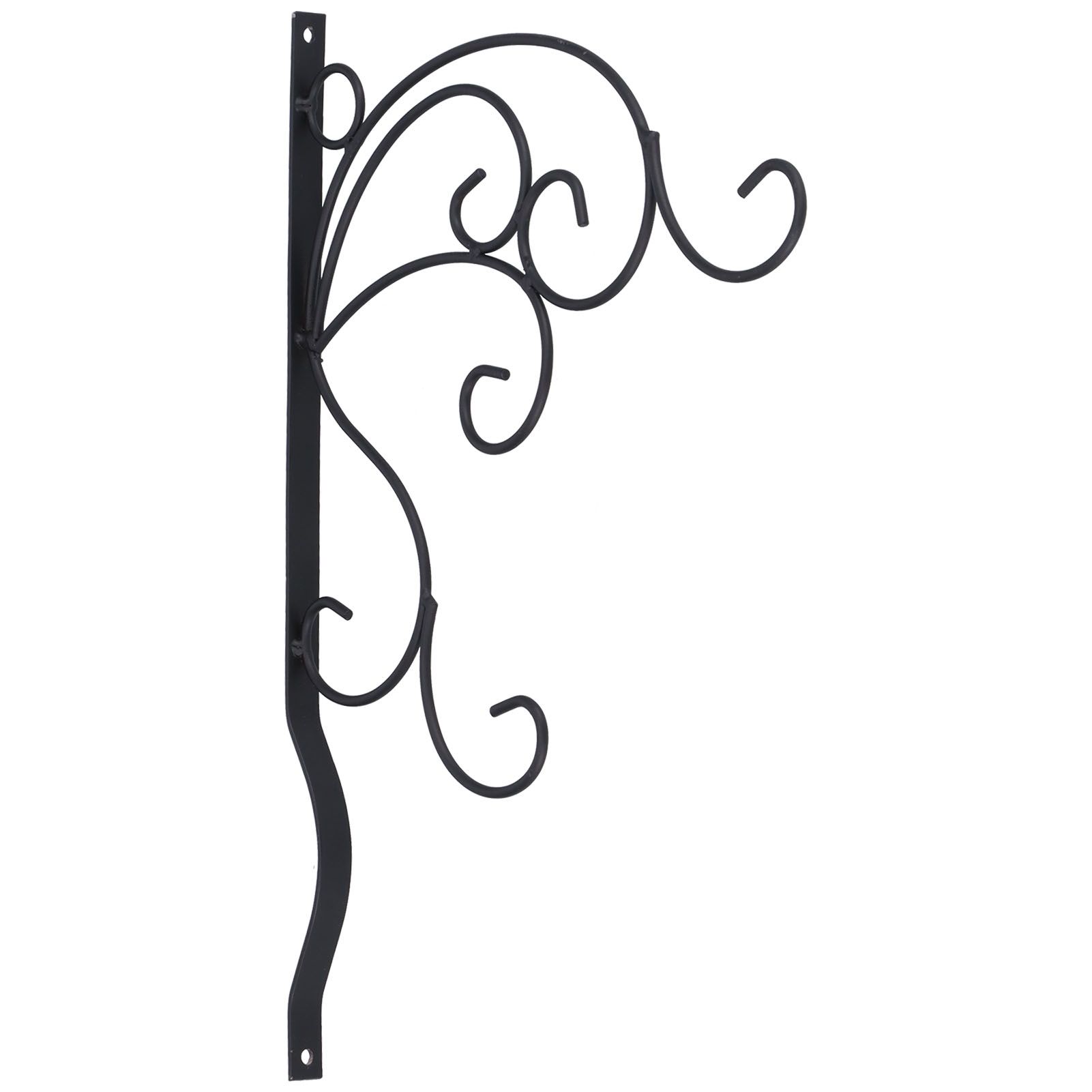 Hanging Plants Bracket Wall Mounted Iron Decorative Planter Hook Hanger with Screws for Living Room Balcony - Image 8