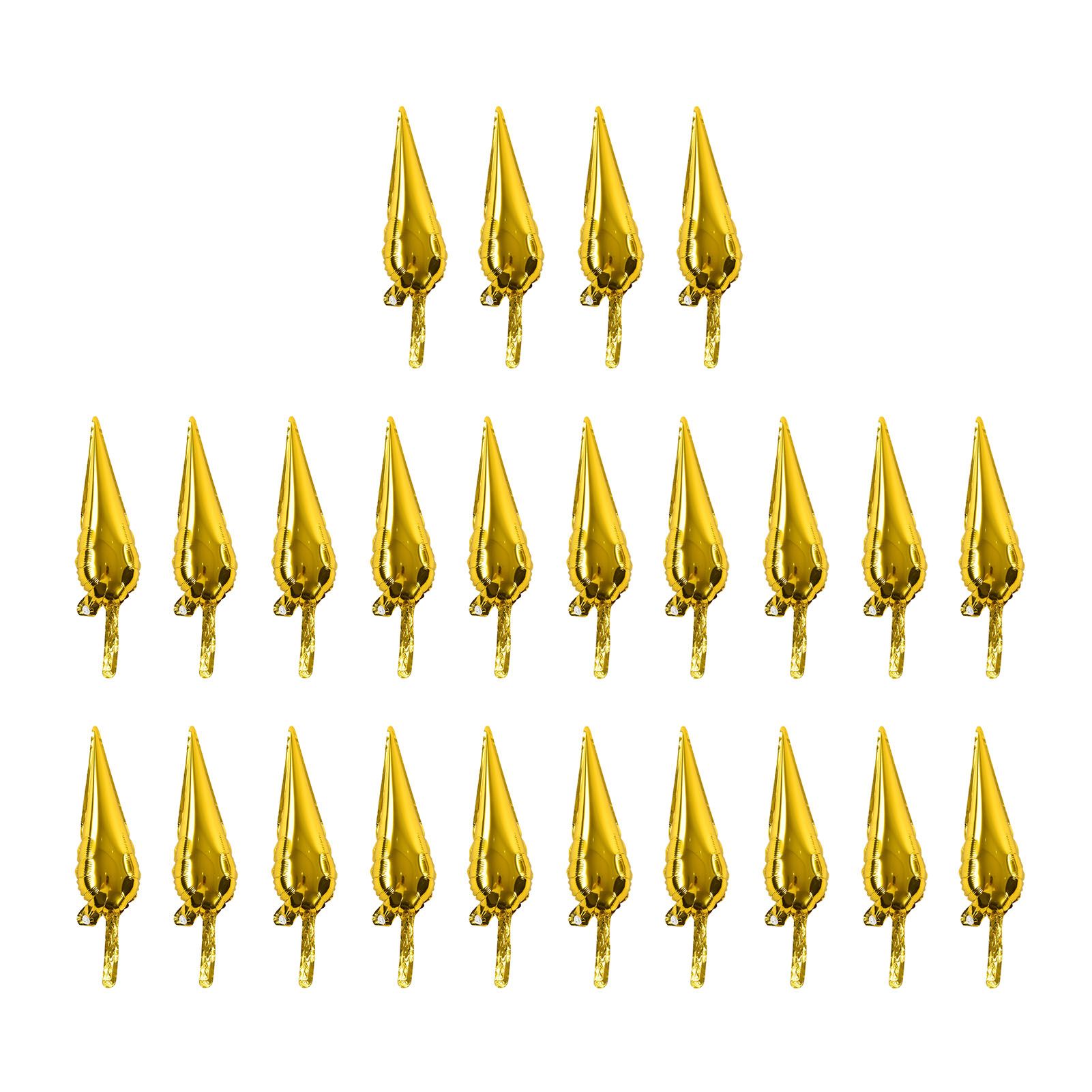 24Pcs Aluminum Foil Balloons Set Explosion Star Balloons for Wedding Celebration Holiday Party Arrangement Decoration - Image 2