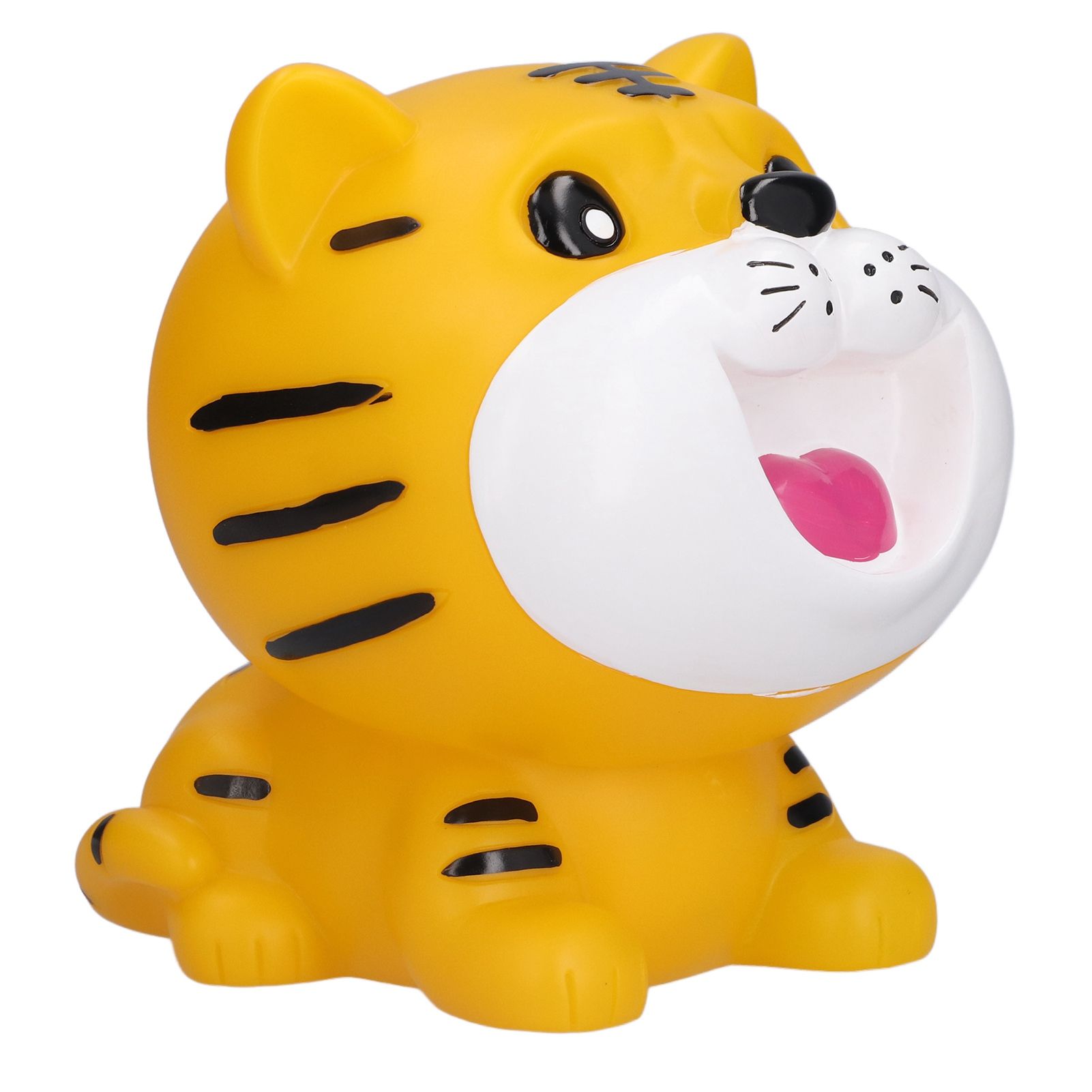 Piggy Bank Anti Fall Waterproof Cartoon Money Saving Box for Boys Girls Kids Birthday Gift(Big Hip Hop Tiger Open Your Eyes ) - Image 1