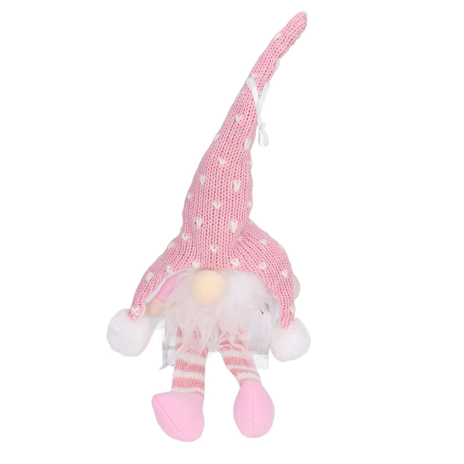 LED Light Christmas Gnome Decoration Xmas Gnome Ornament Christmas Tree Pendant for Home FestivalPink YV0036702 - Image 1
