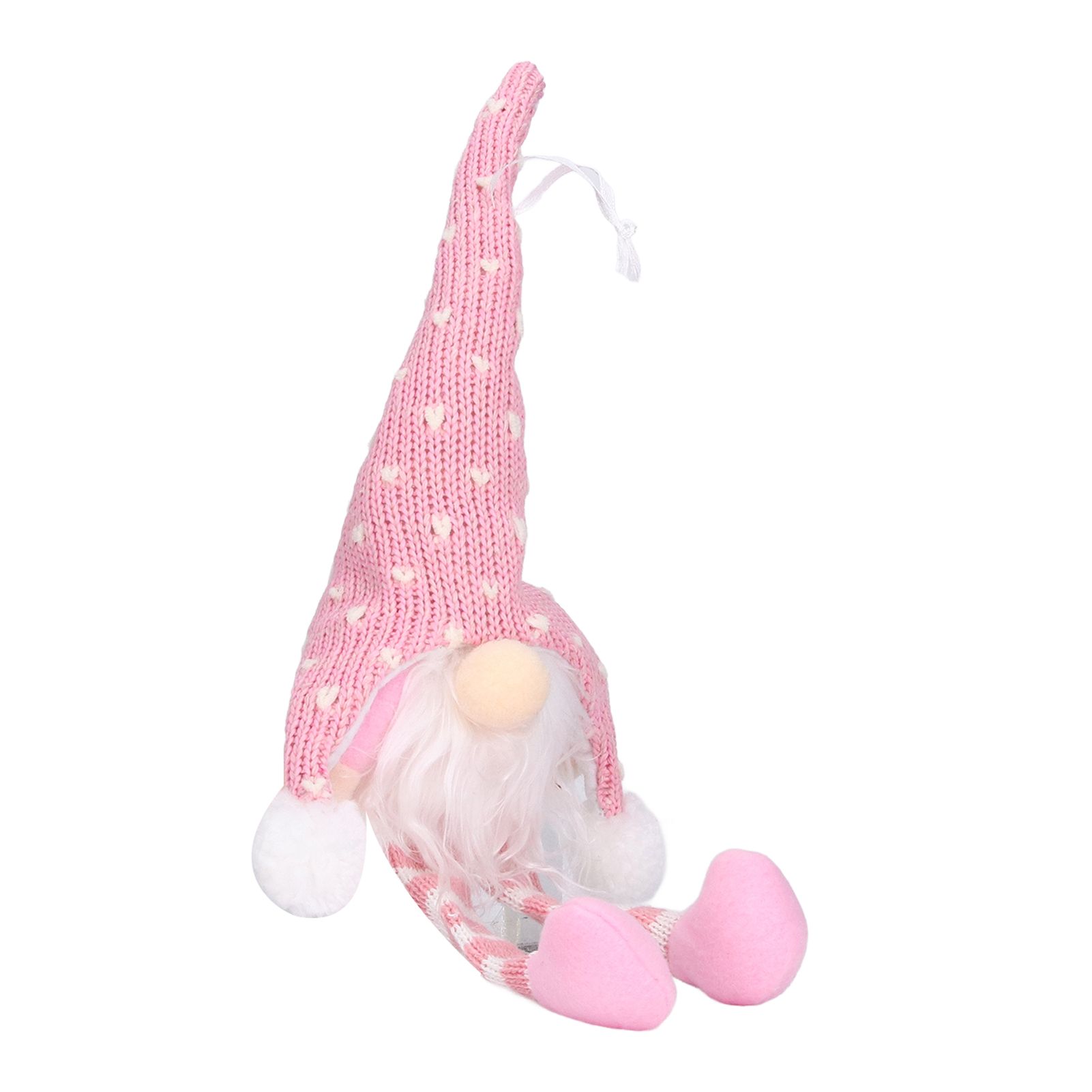 LED Light Christmas Gnome Decoration Xmas Gnome Ornament Christmas Tree Pendant for Home FestivalPink YV0036702 - Image 4
