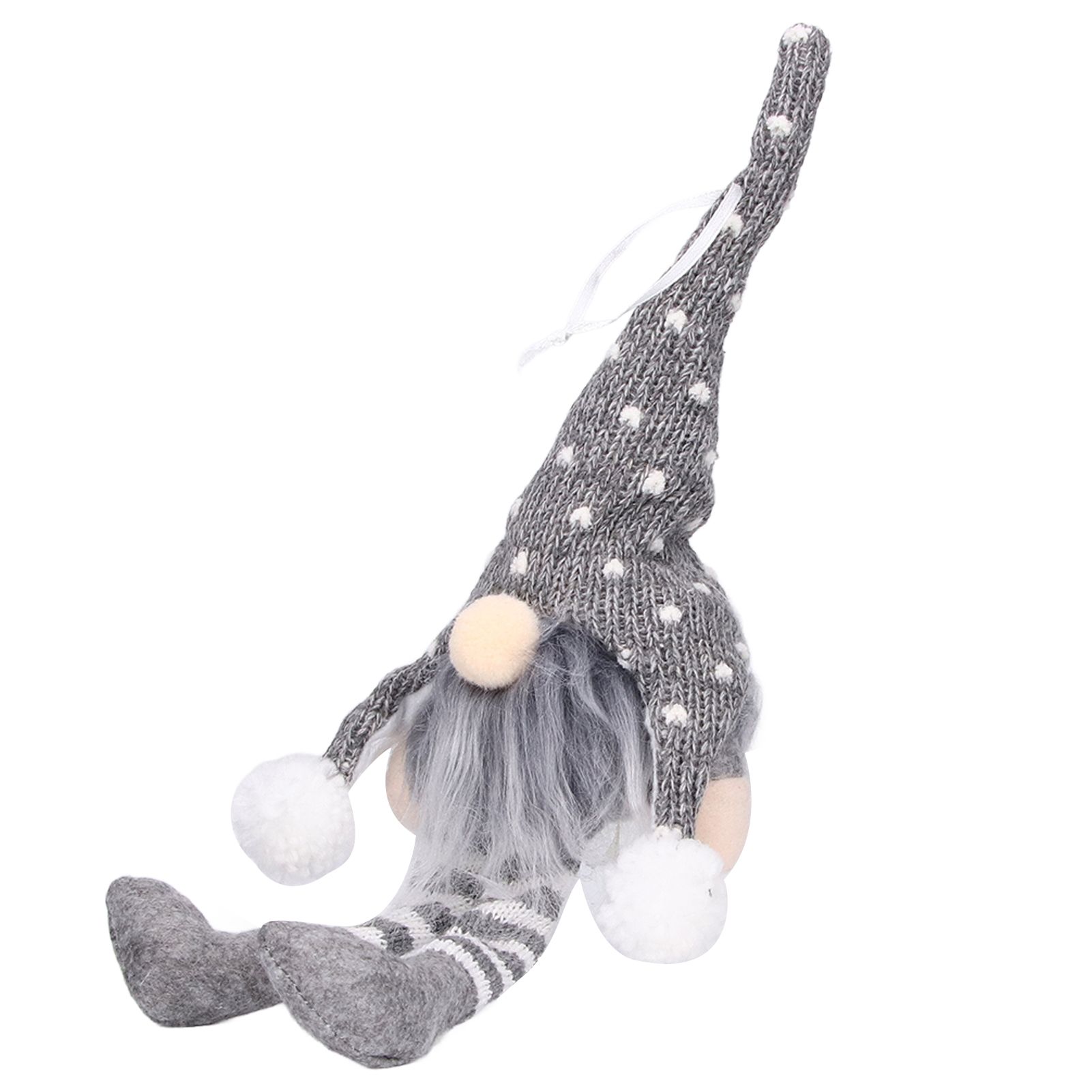LED Light Christmas Gnome Decoration Xmas Gnome Ornament Christmas Tree Pendant for Home FestivalGray YV0036704 - Image 3