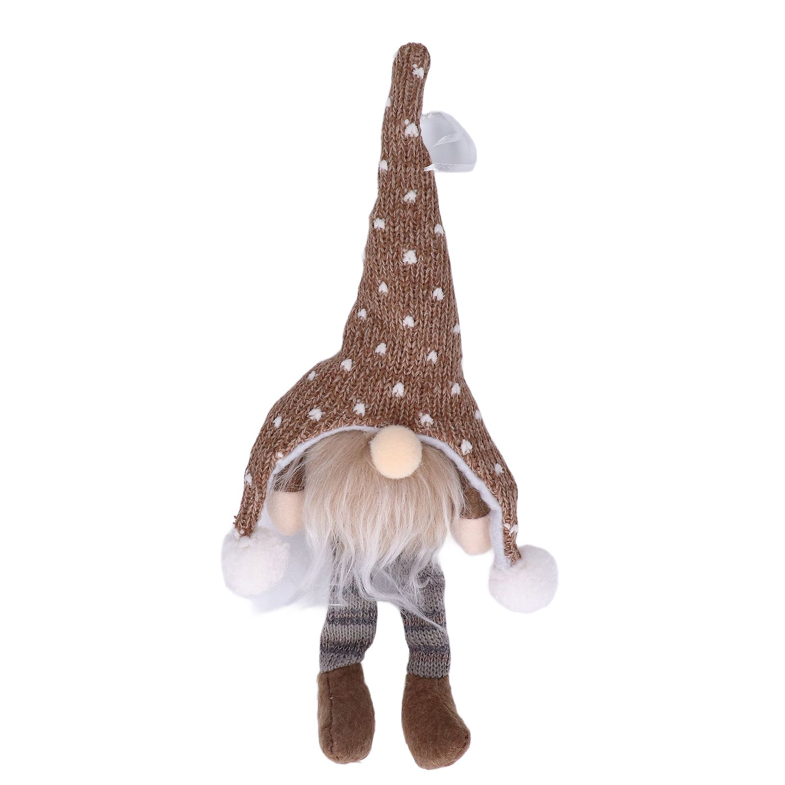 LED Light Christmas Gnome Decoration Xmas Gnome Ornament Christmas Tree Pendant for Home FestivalBrown YV0036705 - Image 1