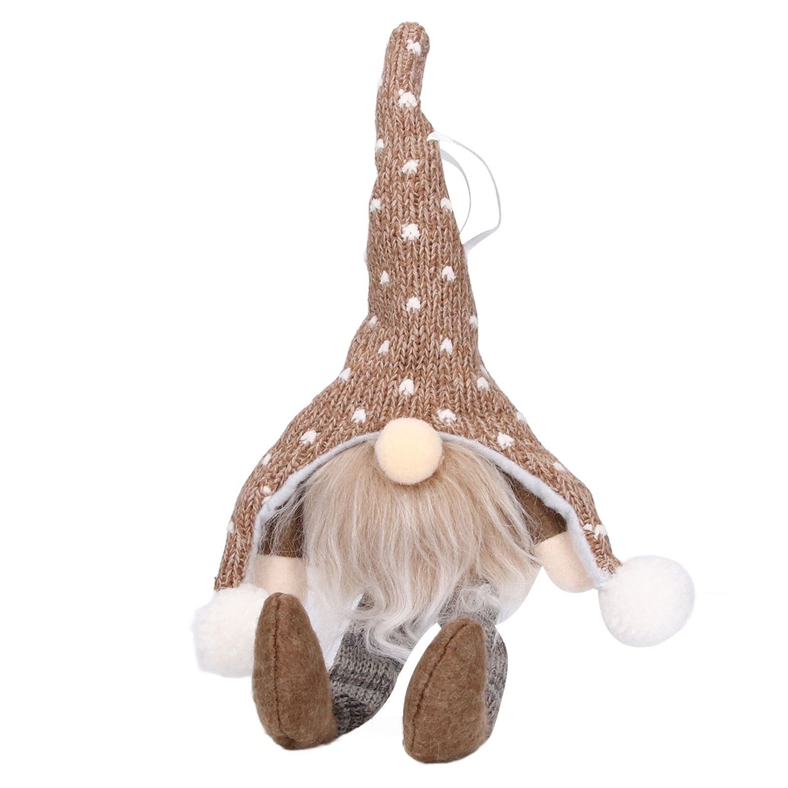 LED Light Christmas Gnome Decoration Xmas Gnome Ornament Christmas Tree Pendant for Home FestivalBrown YV0036705 - Image 2