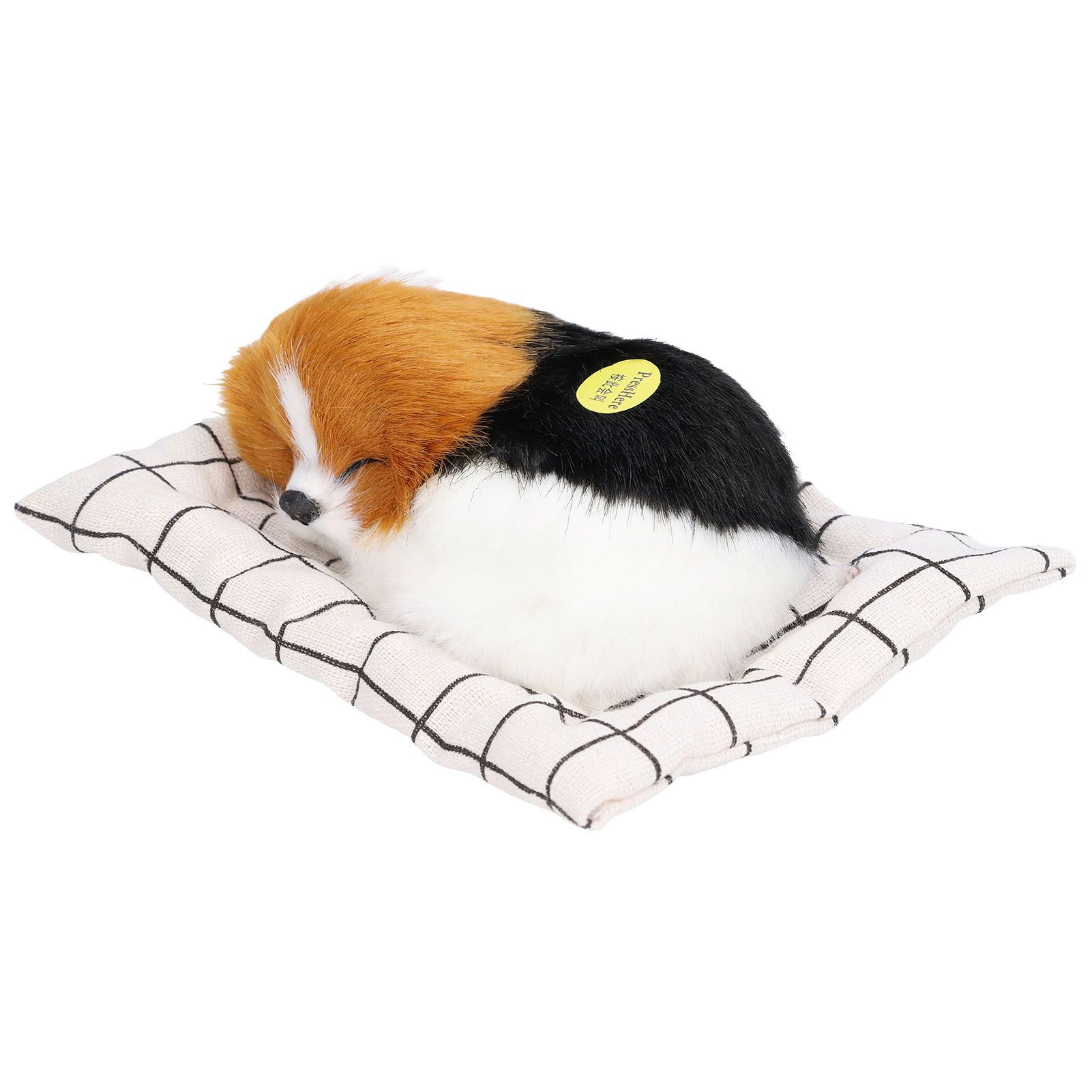 Make Sound Sleeping Dog Toy with Cloth Cushion Simulation Plush Dog Toy Small Dog Doll OrnamentsMigru - Image 2