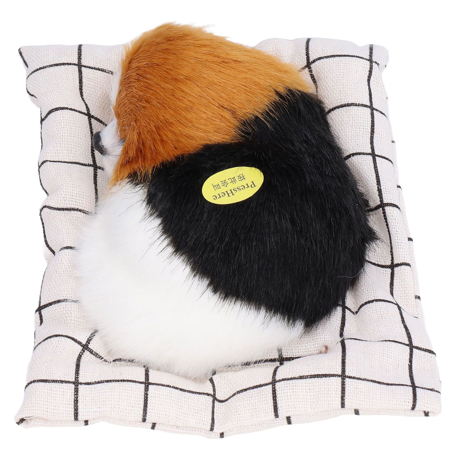Make Sound Sleeping Dog Toy with Cloth Cushion Simulation Plush Dog Toy Small Dog Doll OrnamentsMigru - Image 3