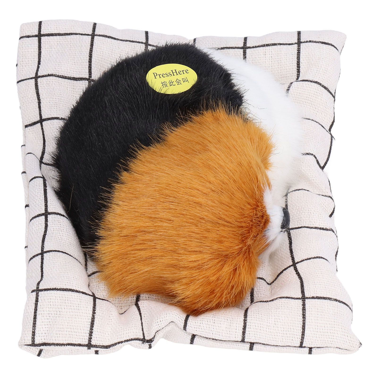 Make Sound Sleeping Dog Toy with Cloth Cushion Simulation Plush Dog Toy Small Dog Doll OrnamentsMigru - Image 4