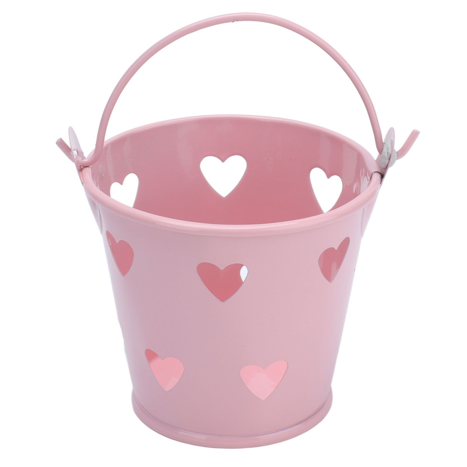 12pcs Mini Metal Bucket Hollow Heart Shaped Bucket with Handle for Candies Outdoor Flower Cosmetics - Image 8