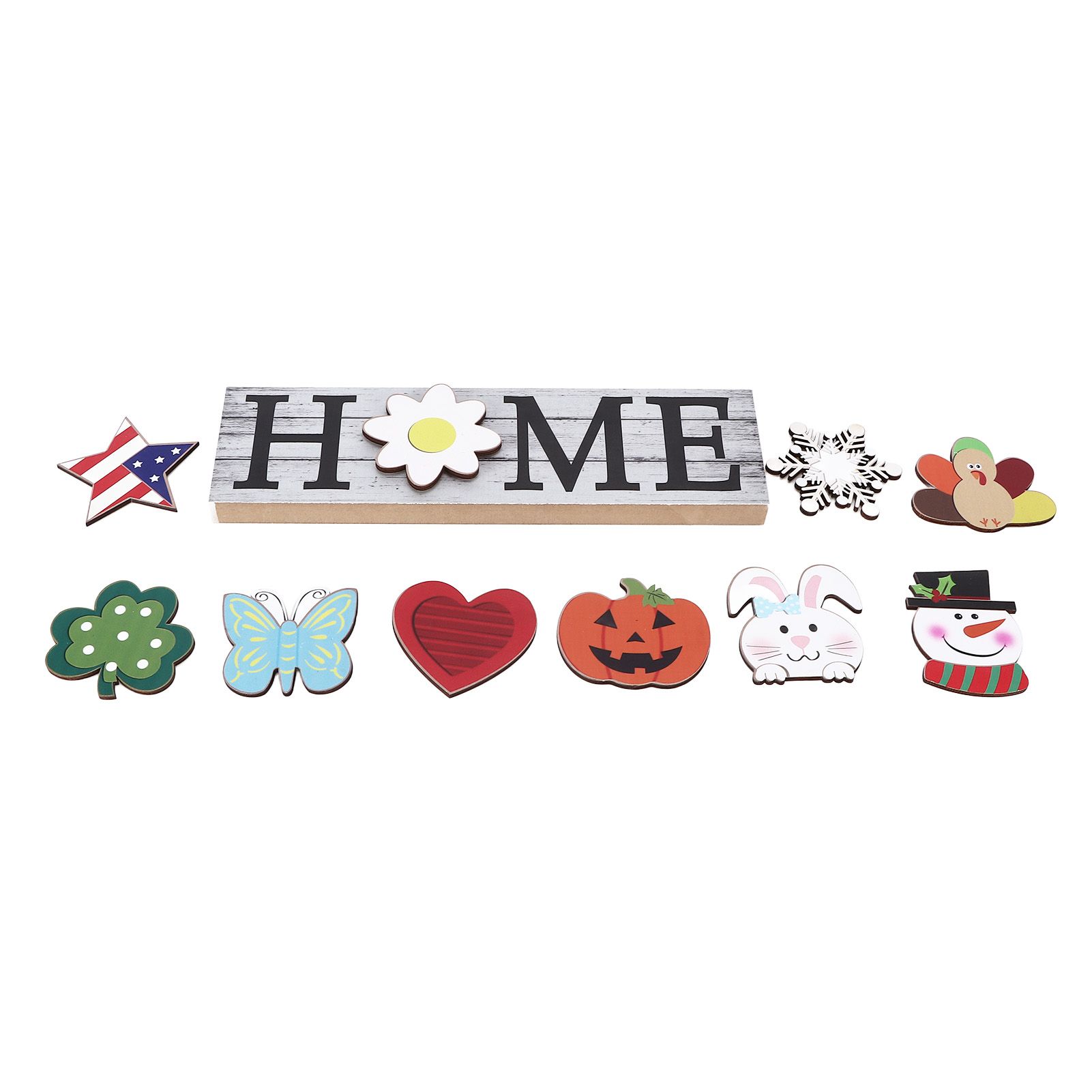 Wooden Home Sign Country Farmhouse Decoration for Home Kitchen Dining Room Fireplace - Image 7
