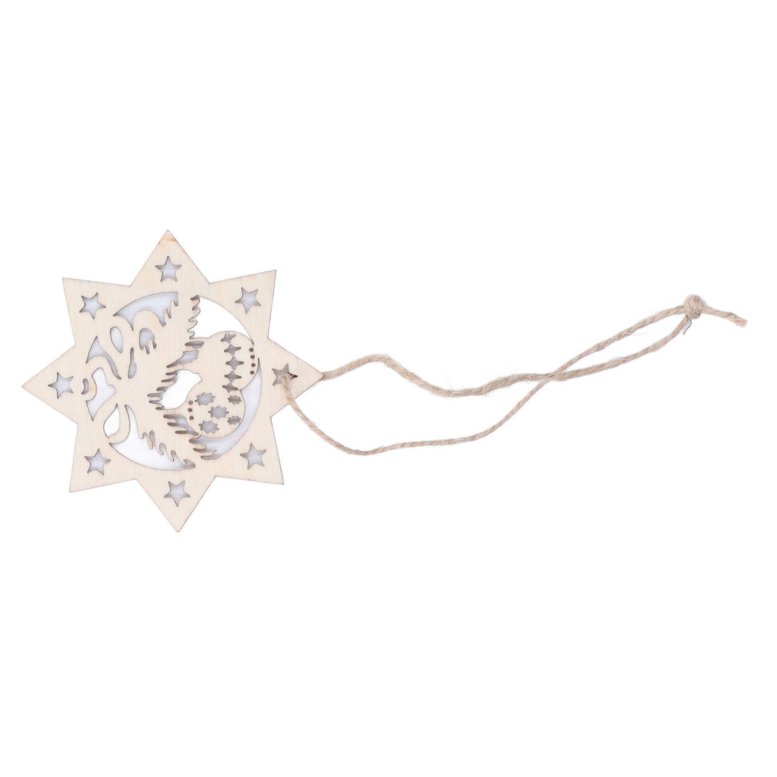 Wooden Hanging Ornaments Hollow DIY Christmas Tree Decorative Pendants Home Decoration AccessoriesJM00207 - Image 6